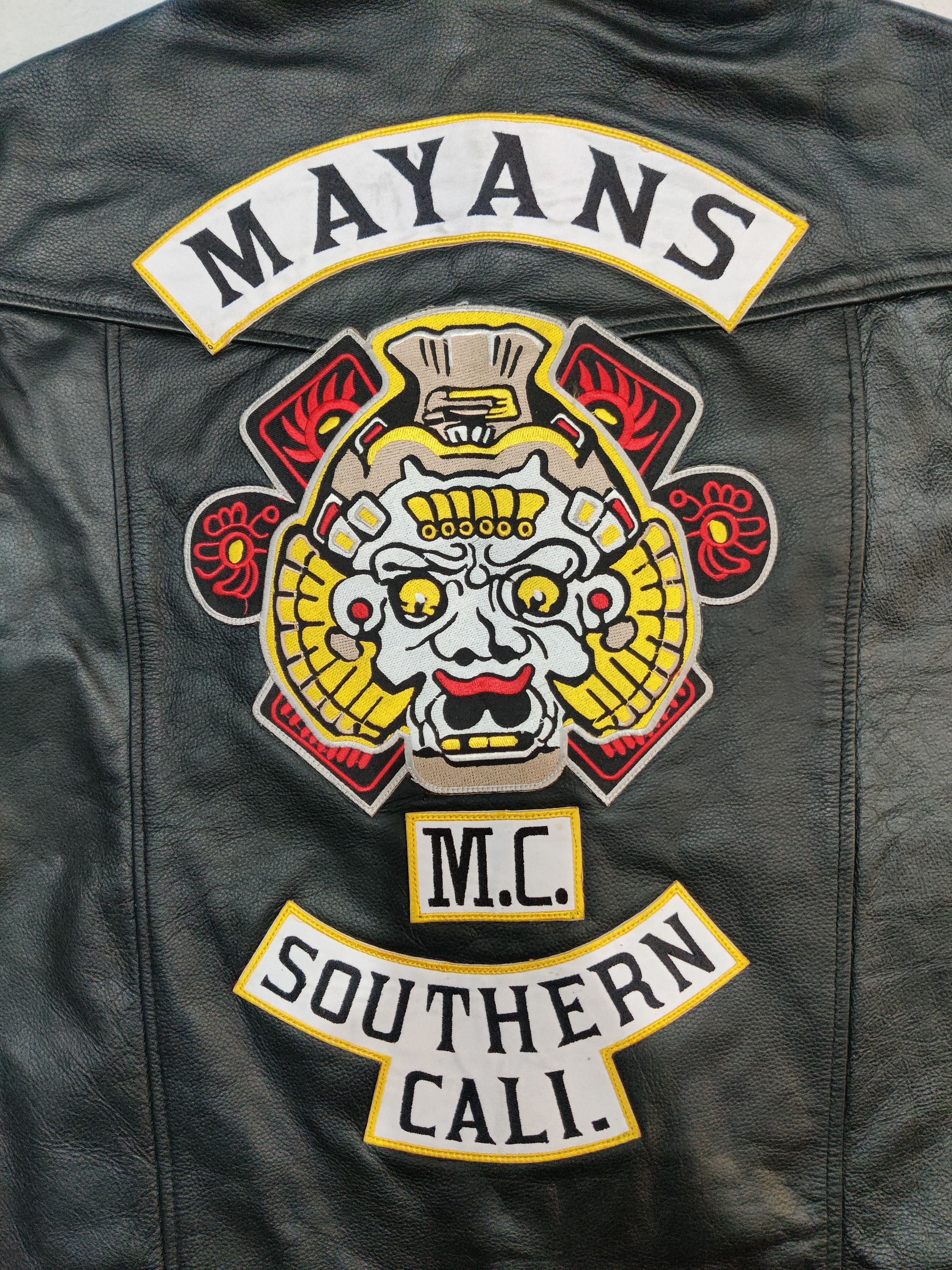 Leather Mayan South California Vintage Leather Vest Size US XL / EU 56 / 4 - 3 Thumbnail