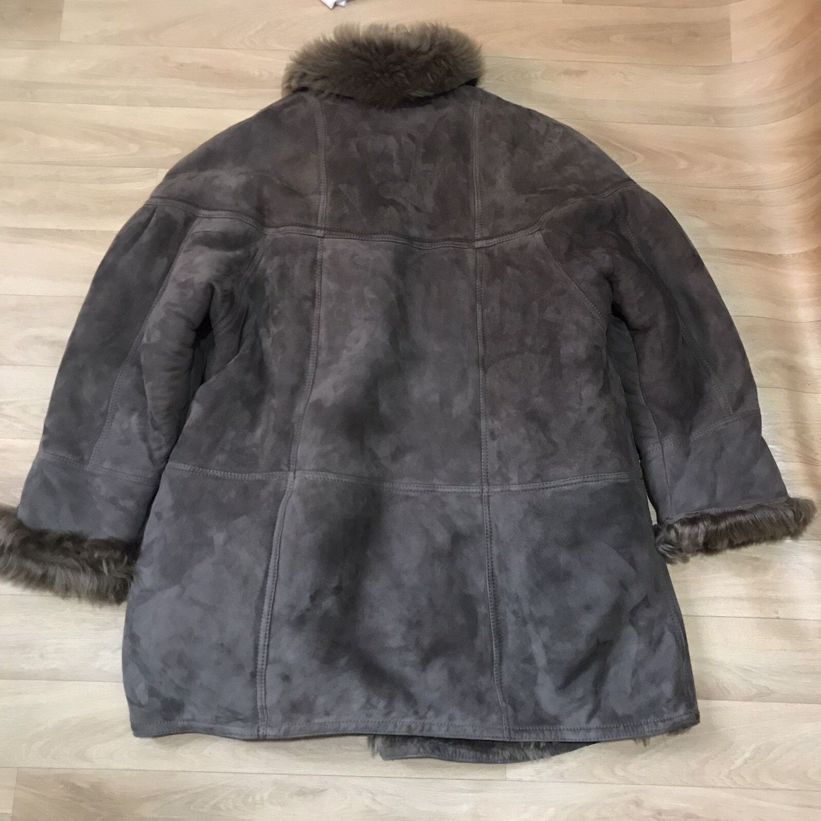 The Unbranded Brand vintage Afghan Coat Shearling Sheepskin Penny Lane Y2K Fur Size XXL / US 16-18 / IT 52-54 - 2 Thumbnail