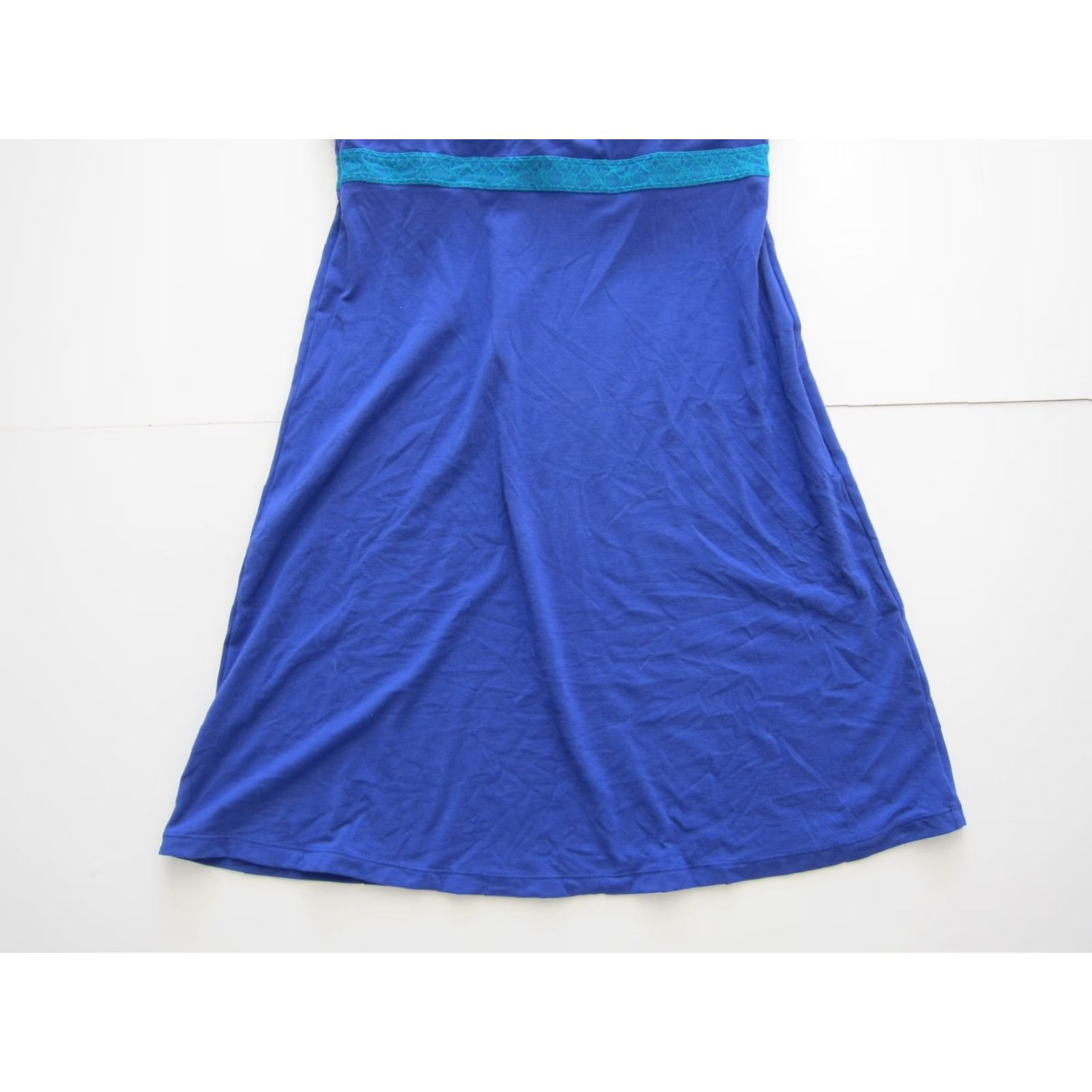 Prana prAna Purple Stretch Tank Dress Large Slip Dress Built In Bra Active Empire Midi Dress Women Size L / US 10 / IT 46 - 7 Thumbnail