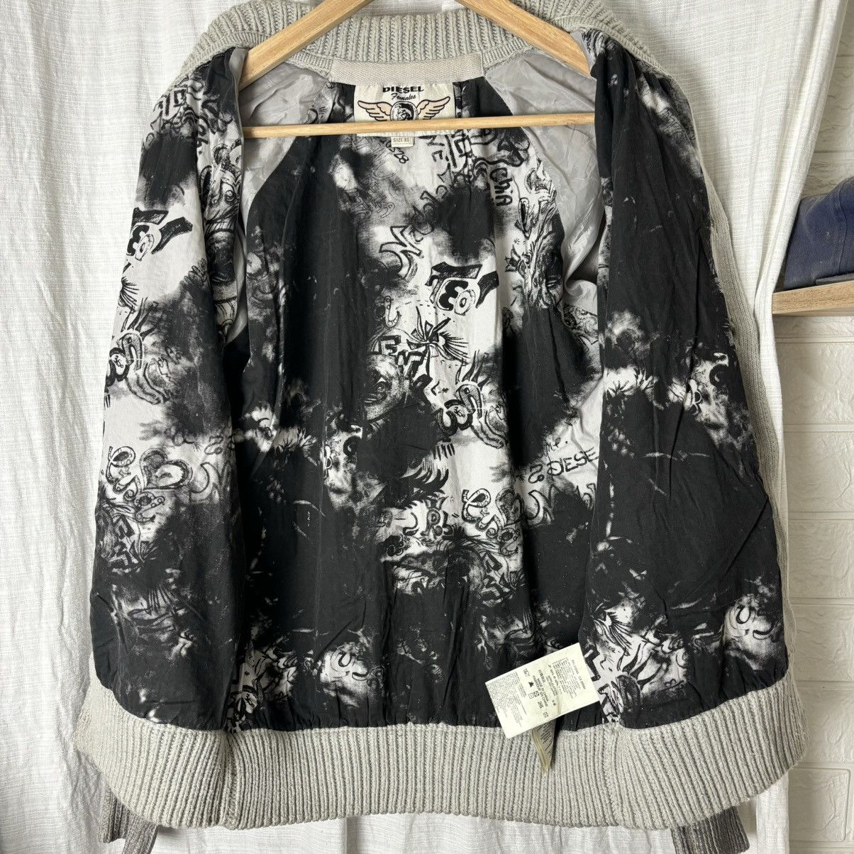 DIESEL KNITWEAR JACKET