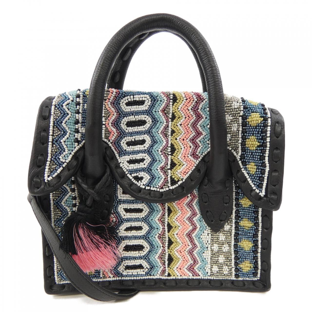 Other Other Carving Tribes Bag Leather Handbag DUTY FREE for USA Size ONE SIZE - 1 Thumbnail