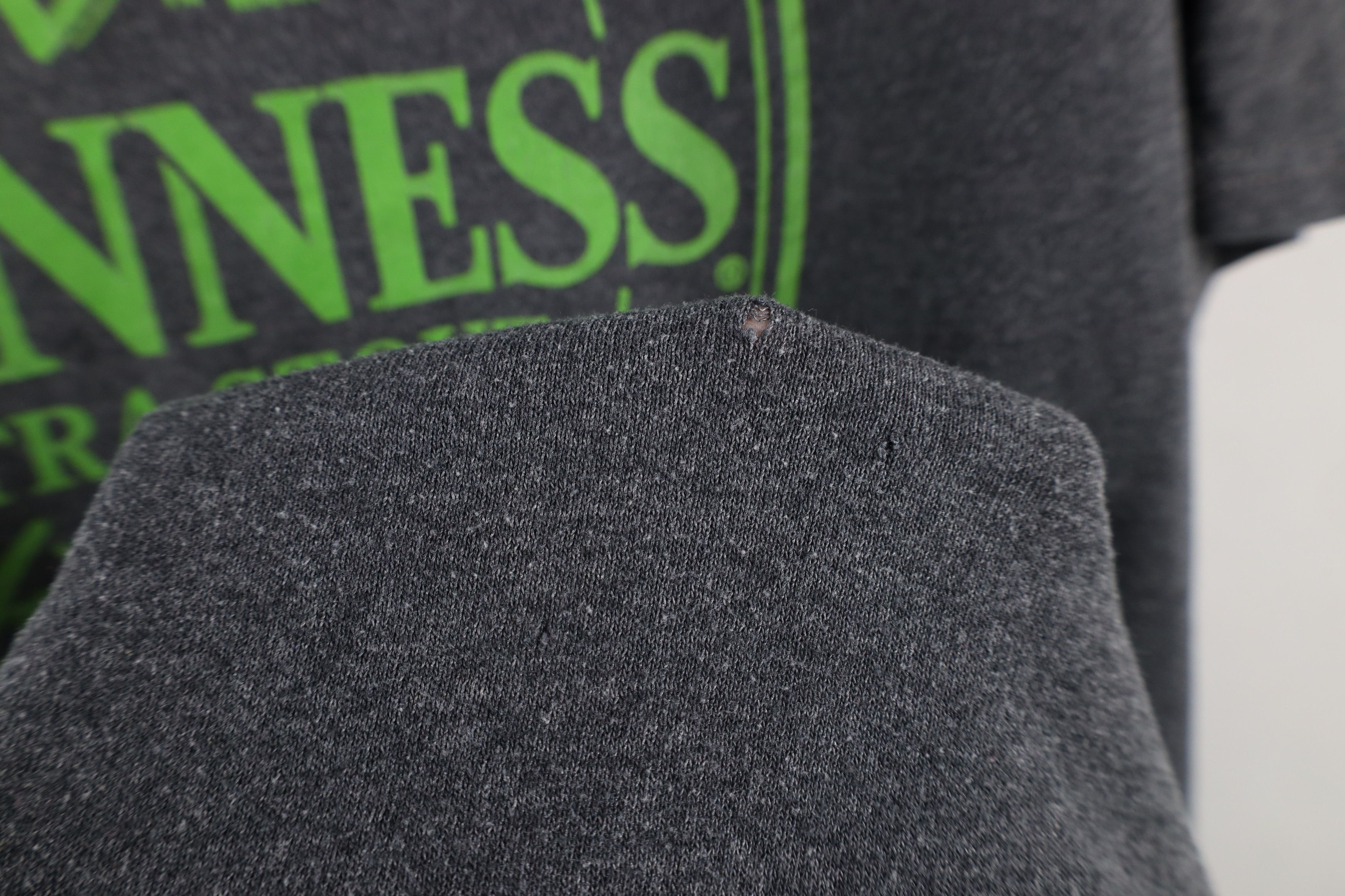 Vintage Vintage Y2K Guinness Beer Out Short Sleeve T-Shirt Gray Size US XXL / EU 58 / 5 - 11 Thumbnail