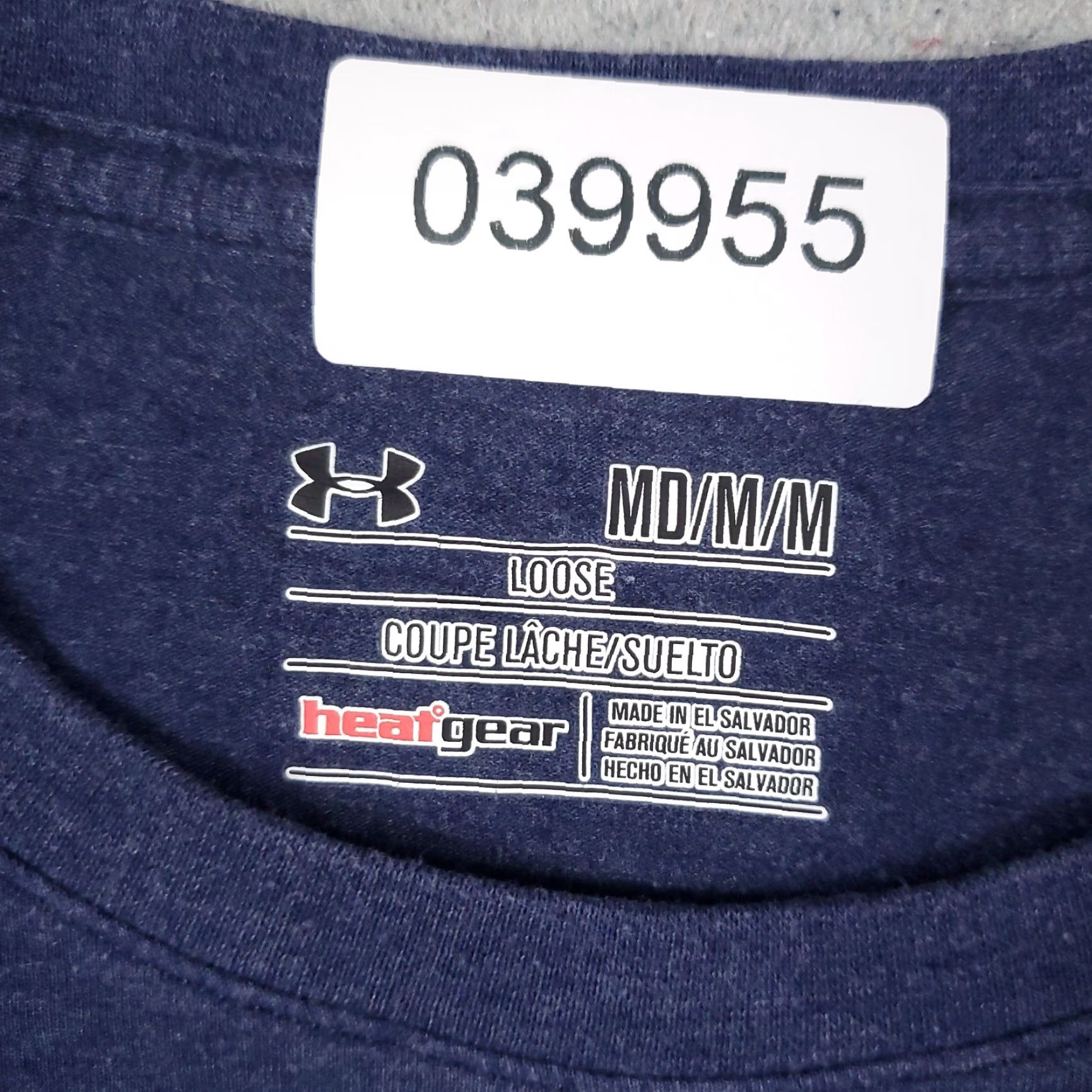 Under Armour Under Armour T-Shirt Mens Medium Blue Short Sleeve Crew Neck Logo Casual All Seasons Sports Mens Size US M / EU 48-50 / 2 - 7 Thumbnail