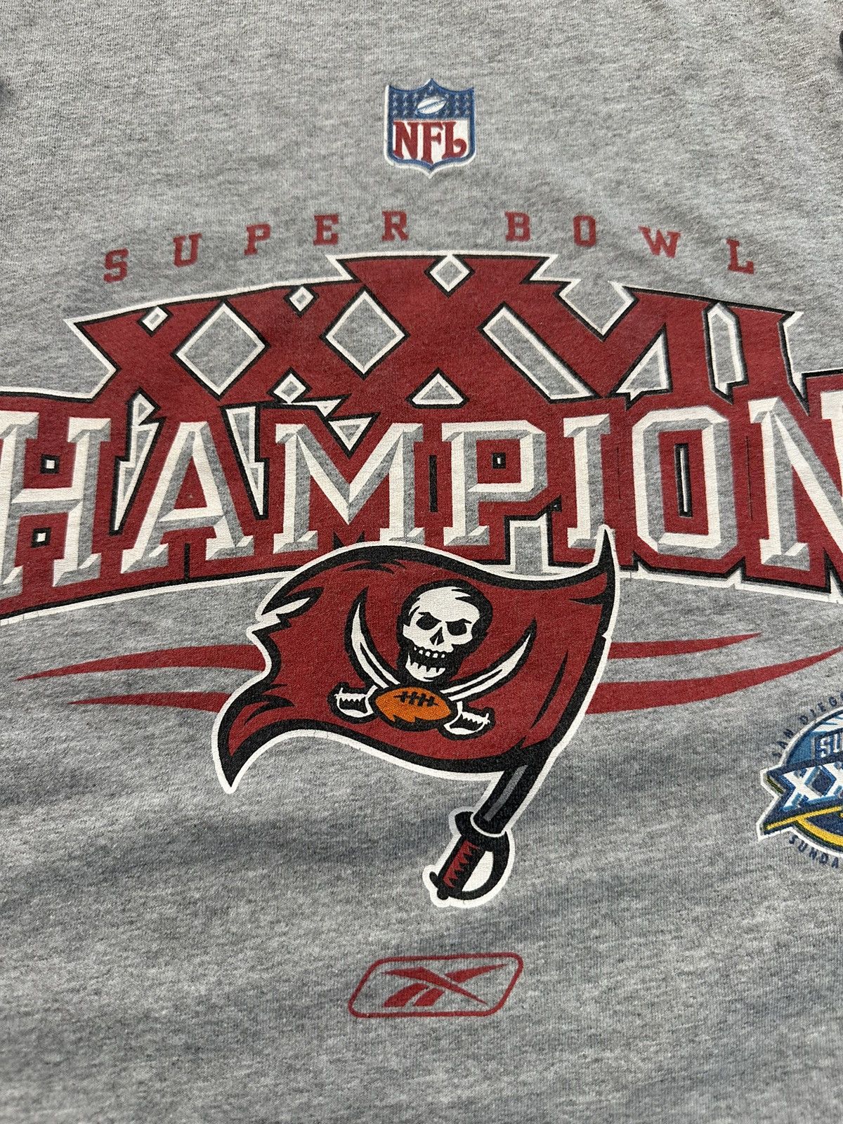 NFL × Vintage 2003 Vintage NFL Tampa Bay Buccaneers Super Bowl Tee Size US XL / EU 56 / 4 - 4 Thumbnail