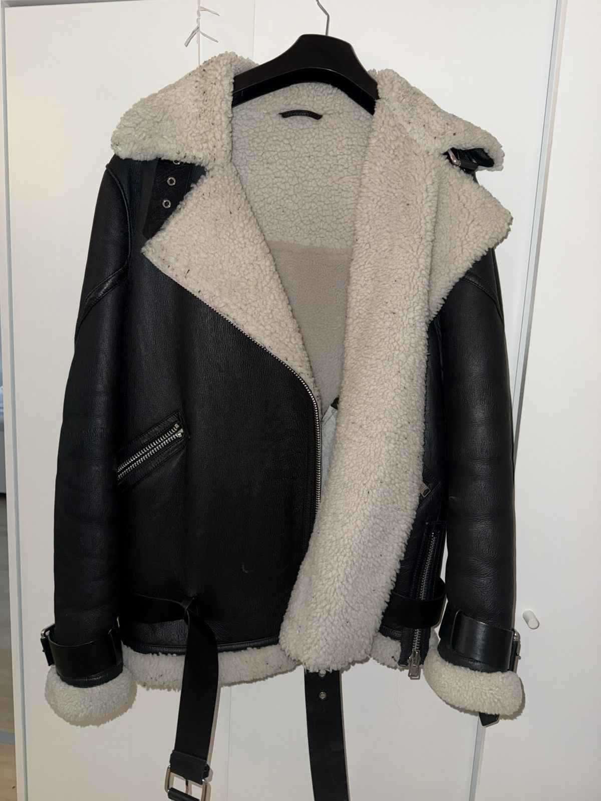 Allsaints Allsaints Leather Jacket Size L / US 10 / IT 46 - 1 Thumbnail
