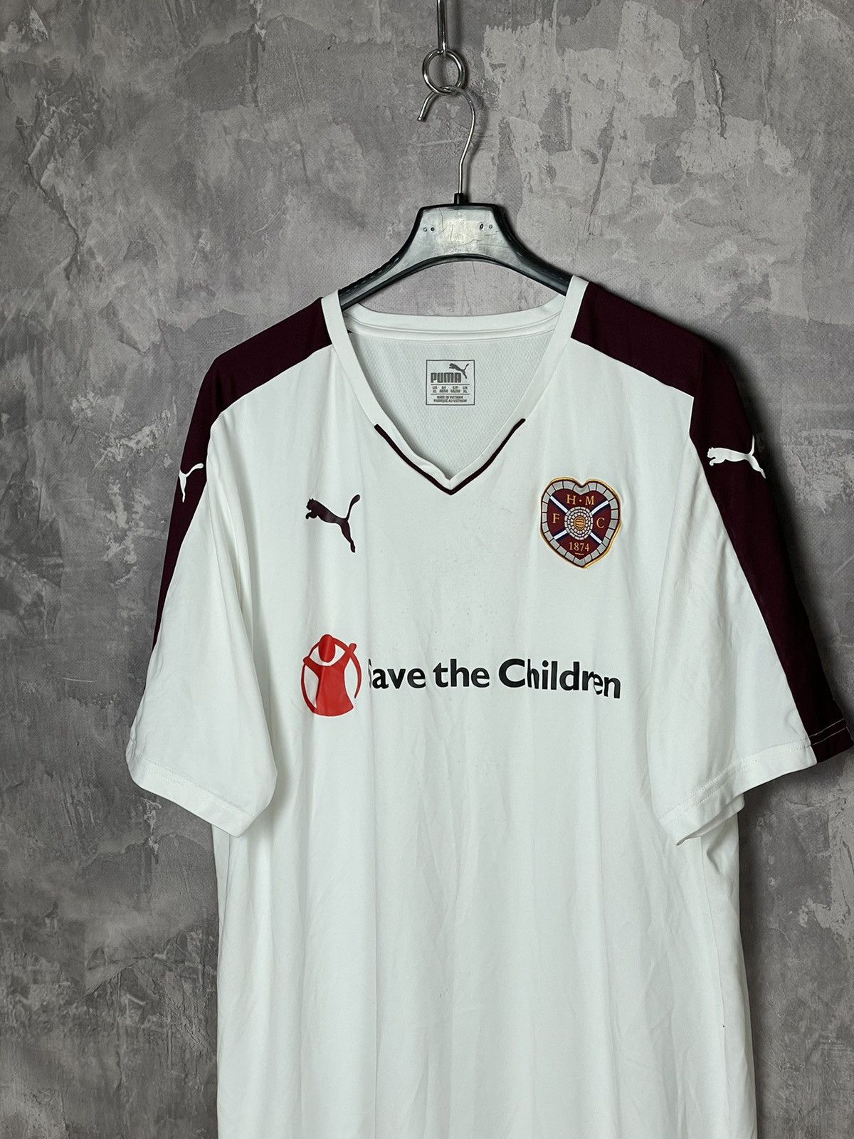 Puma × Vintage Heart Of Midlothian Vintage Y2K Retro Soccer Jersey Size XL Size US XL / EU 56 / 4 - 5 Thumbnail