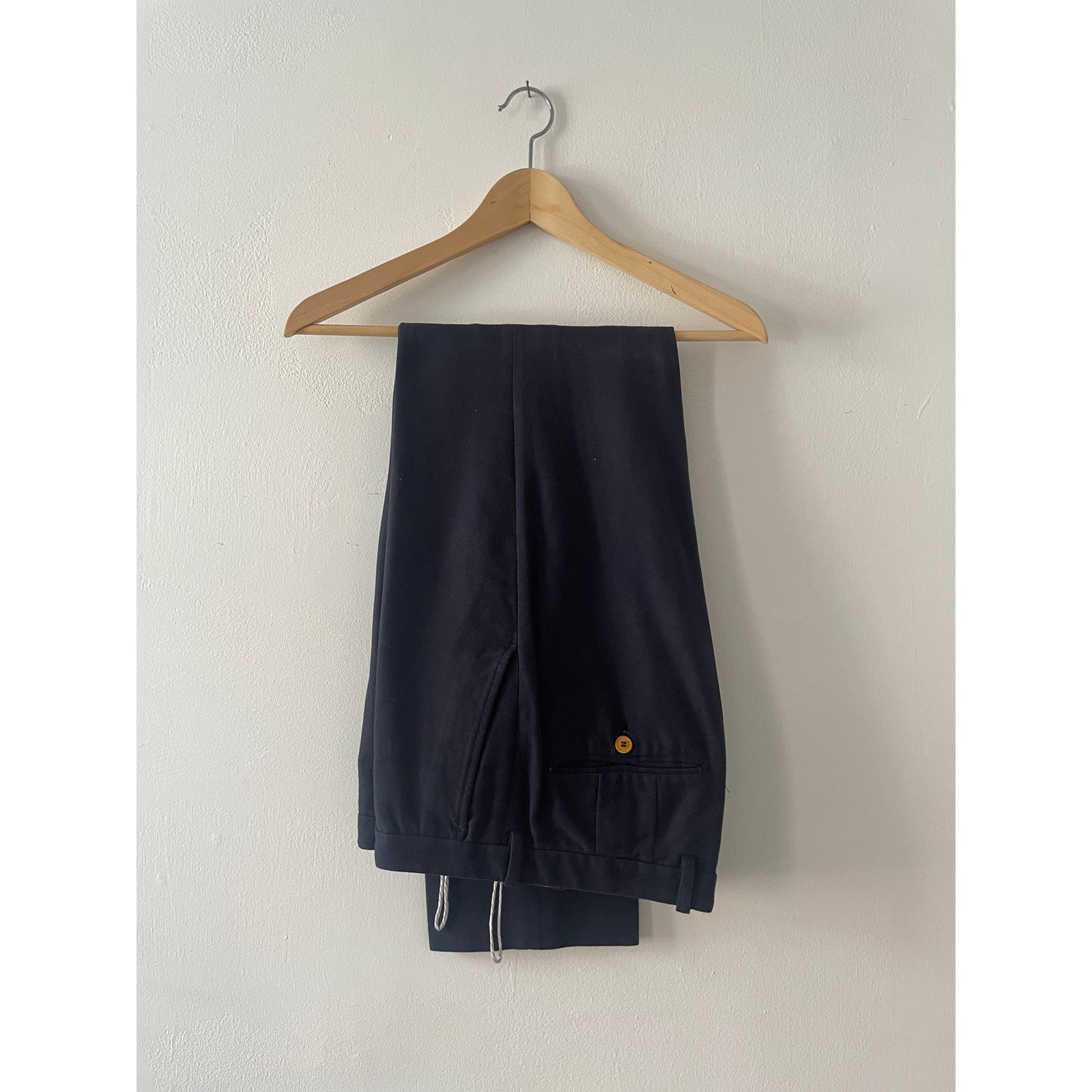 Carven Carven Mens Pant - Navy Size 38R - 1 Thumbnail