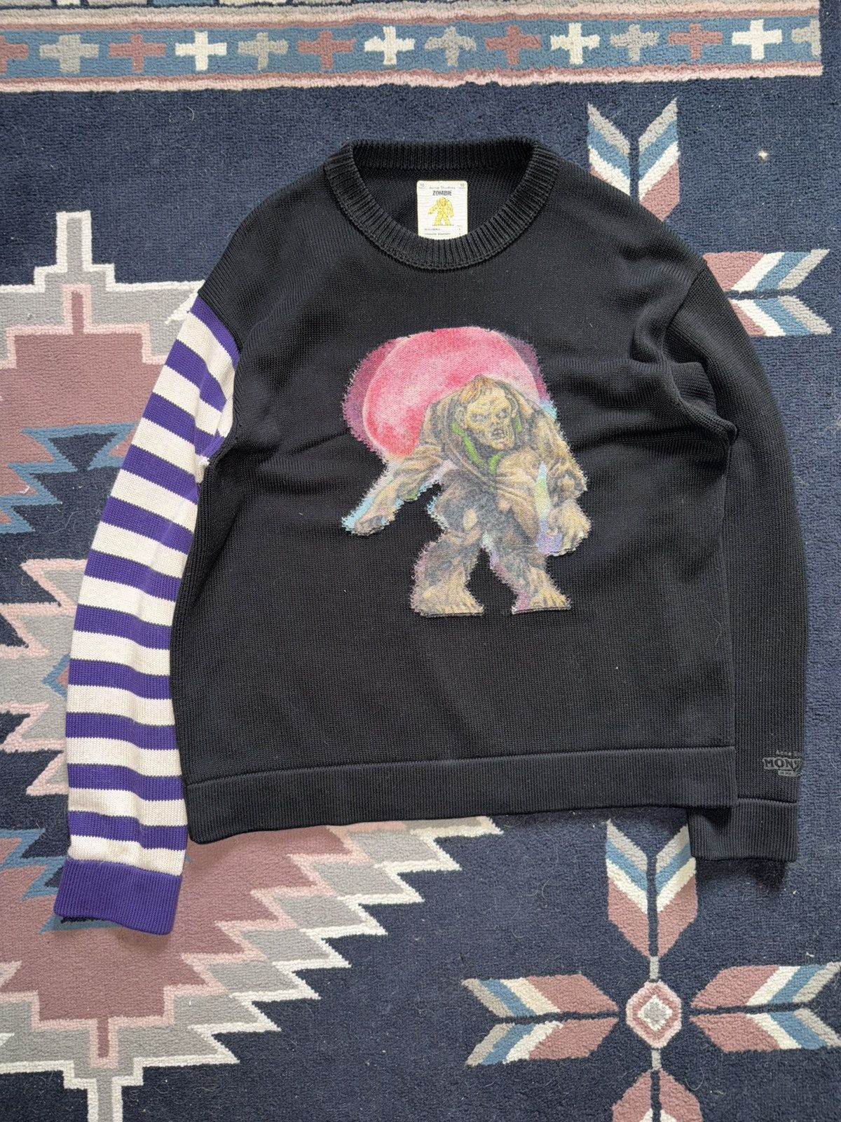 Acne Studios 2020 Acne Studios zombie monster in my pocket sweater wool 🧟 Size US S / EU 44-46 / 1 - 4 Thumbnail