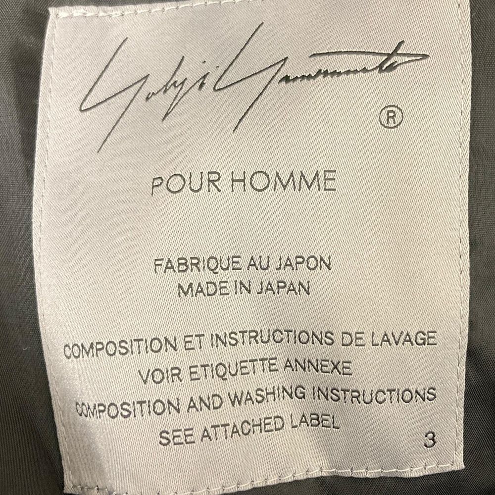 Yohji Yamamoto Yohji Yamamoto pour homme/ 24AW Shoulder Buckle Jacket Size US L / EU 52-54 / 3 - 6 Thumbnail