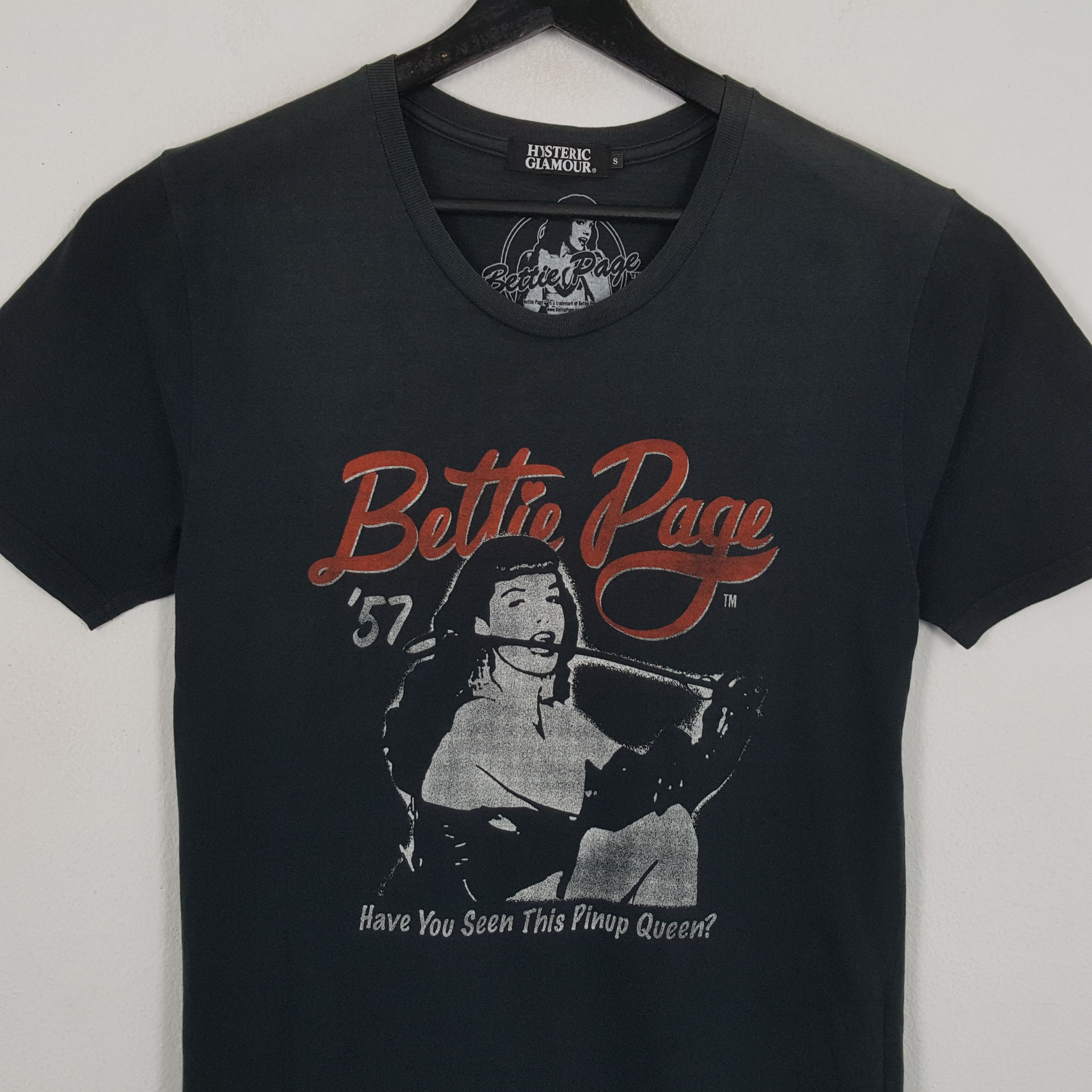 HYSTERIC GLAMOUR BETTIE PAGE Japanese Brand Tshirt