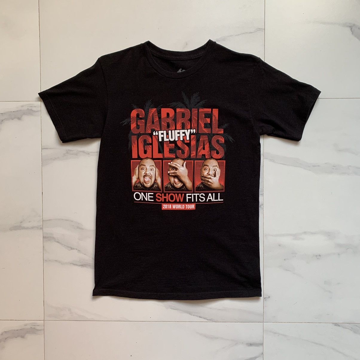 Other Gabriel Iglesias “Fluffy” One Show Fits All 2018 Tour Tee Size US S / EU 44-46 / 1 - 2 Thumbnail