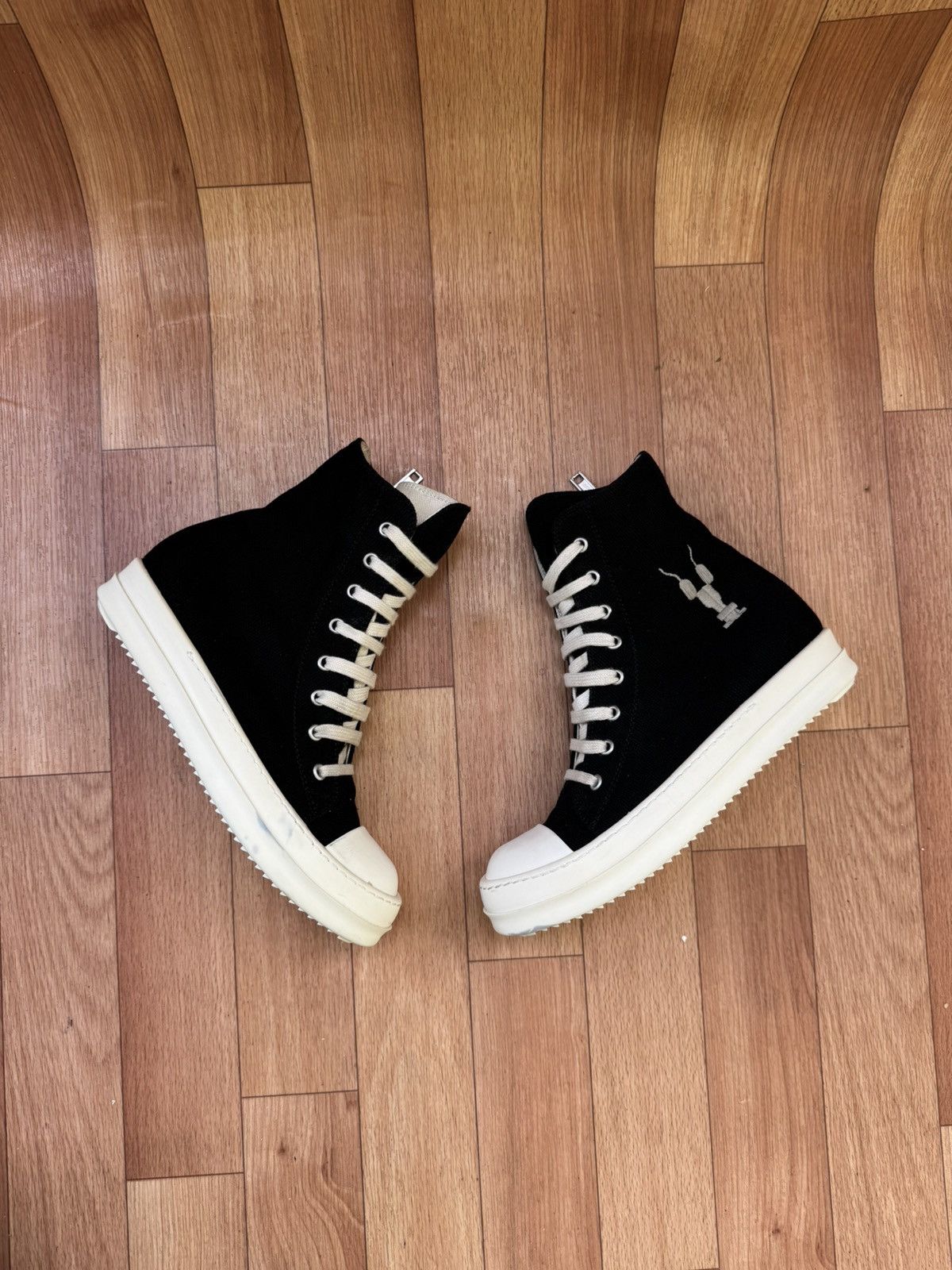 Rick Owens Drkshdw 🔥🥹 Rick owens drkshdw Ramones Size US 6.5 / IT 36.5 - 3 Thumbnail