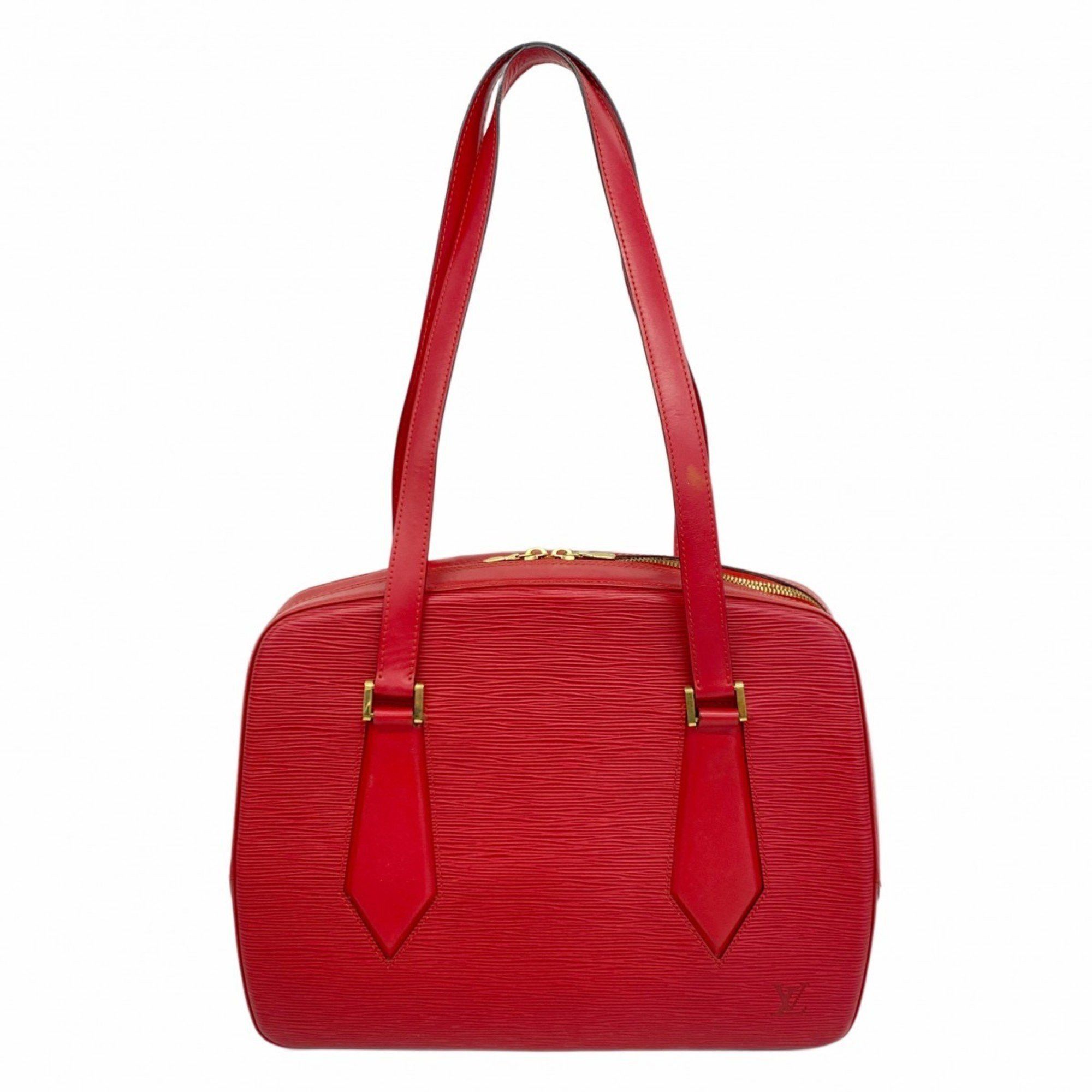 Louis Vuitton Shoulder Bag Epi Voltaire M52437 Castilian Red Ladies, Women's
