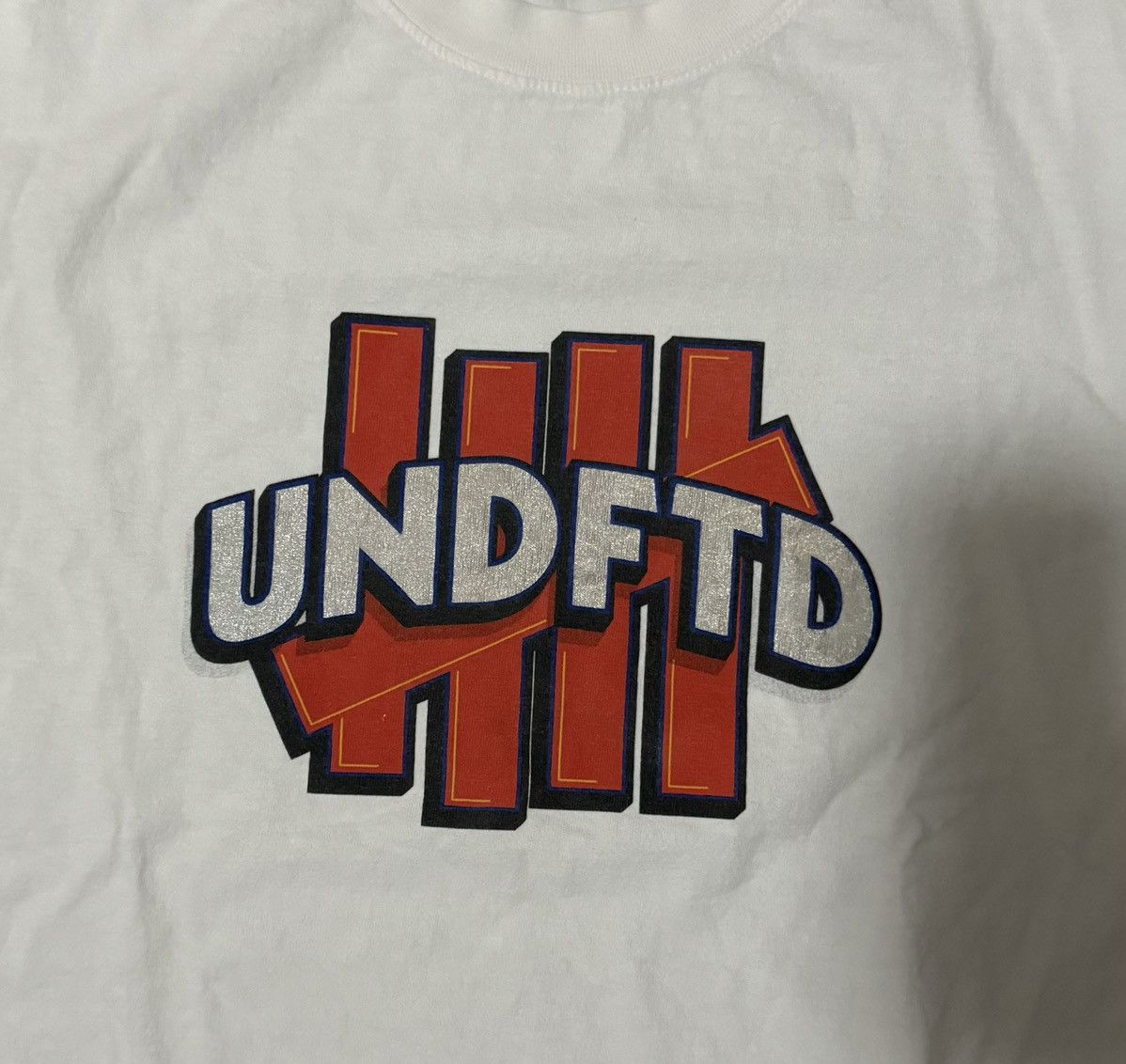 Undefeated UNDEFEATED RED CARTOON LOGO TEE Size US M / EU 48-50 / 2 - 2 Thumbnail