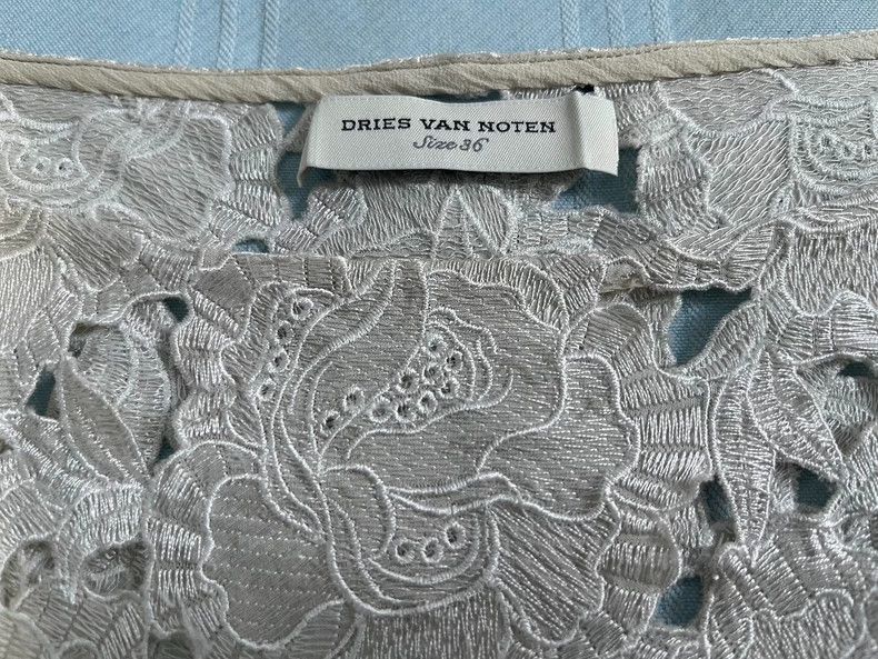 Dries Van Noten dries van noten size：36 Flower cutout jacket 2504-Nextarrow Size US S / EU 44-46 / 1 - 4 Thumbnail