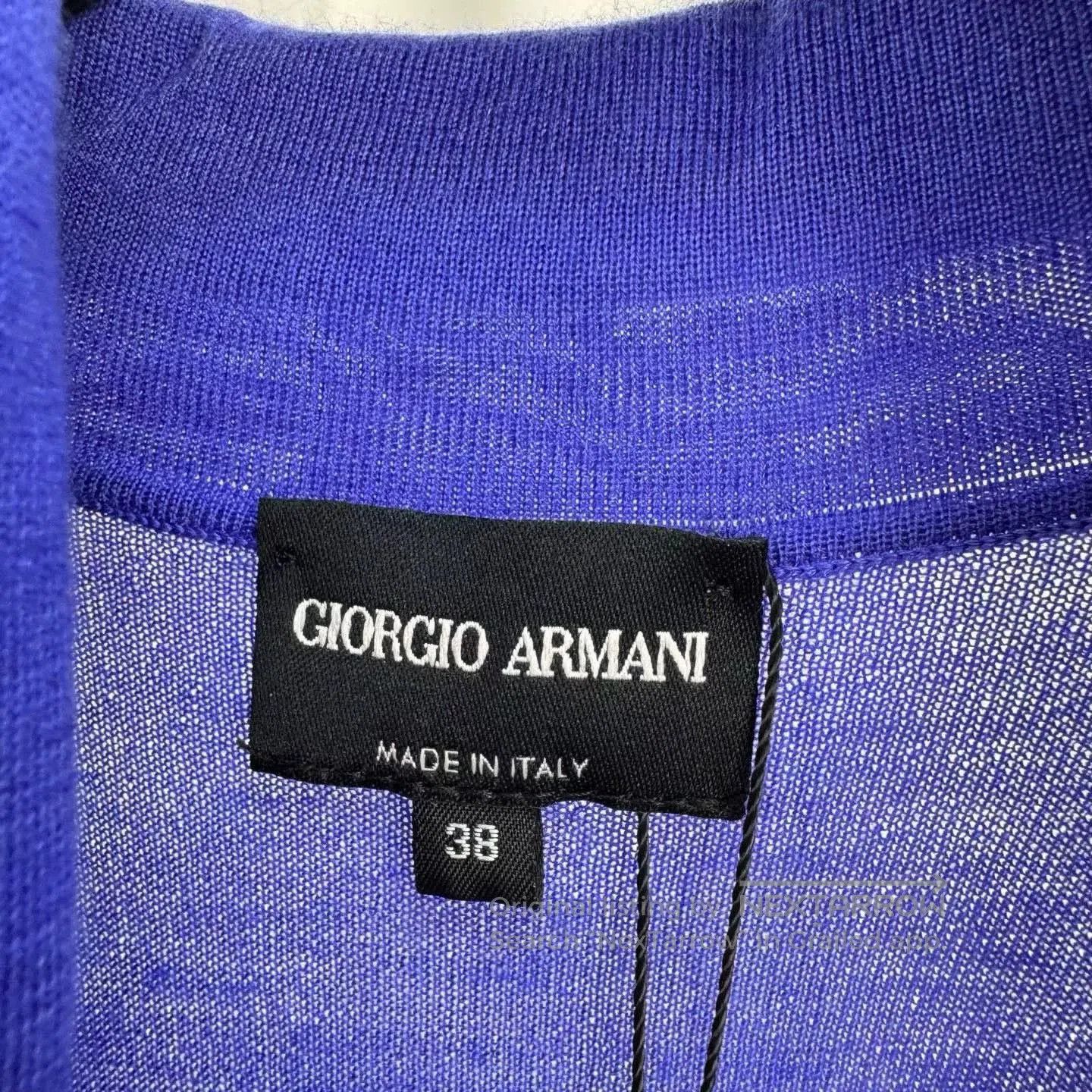 Giorgio Armani Giorgio Armani Main Line Knit Top. Size S / US 4 / IT 40 - 5 Thumbnail