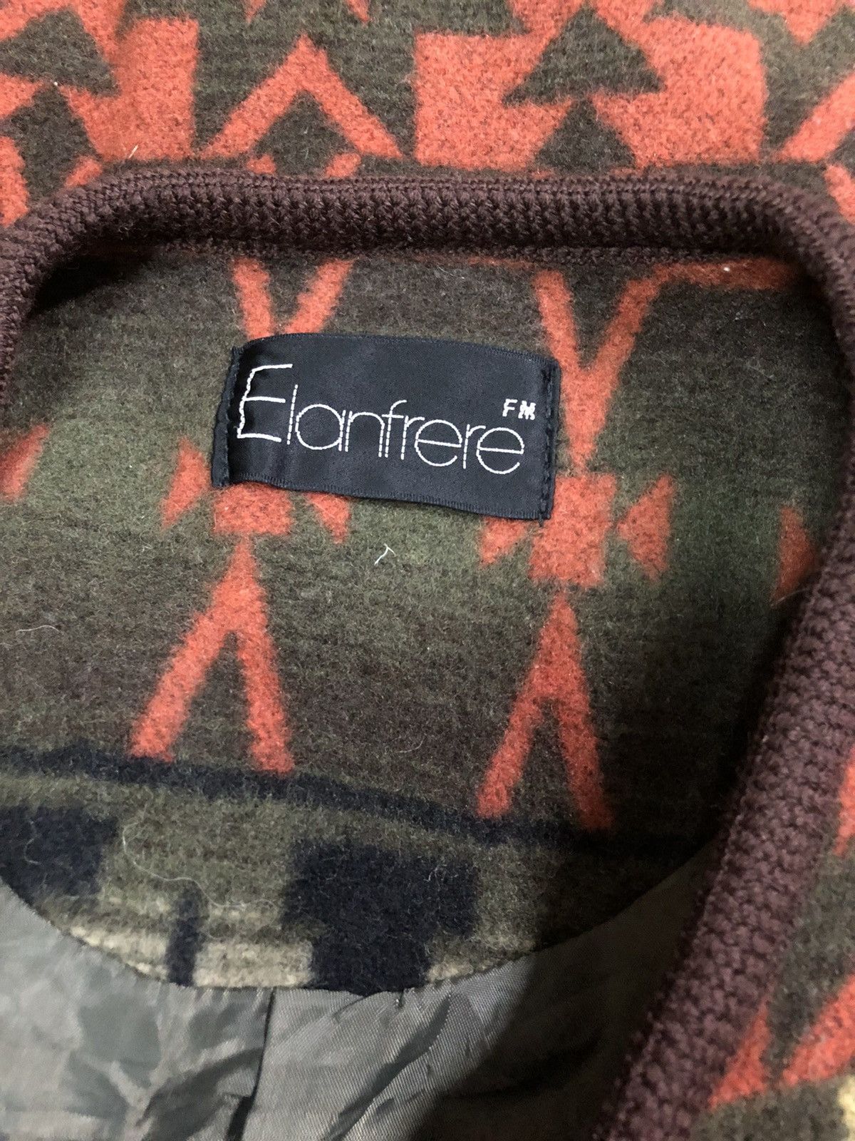 Hysteric Glamour × Japanese Brand Elanfrere Wool Native Navajo Jacket Size US M / EU 48-50 / 2 - 3 Thumbnail