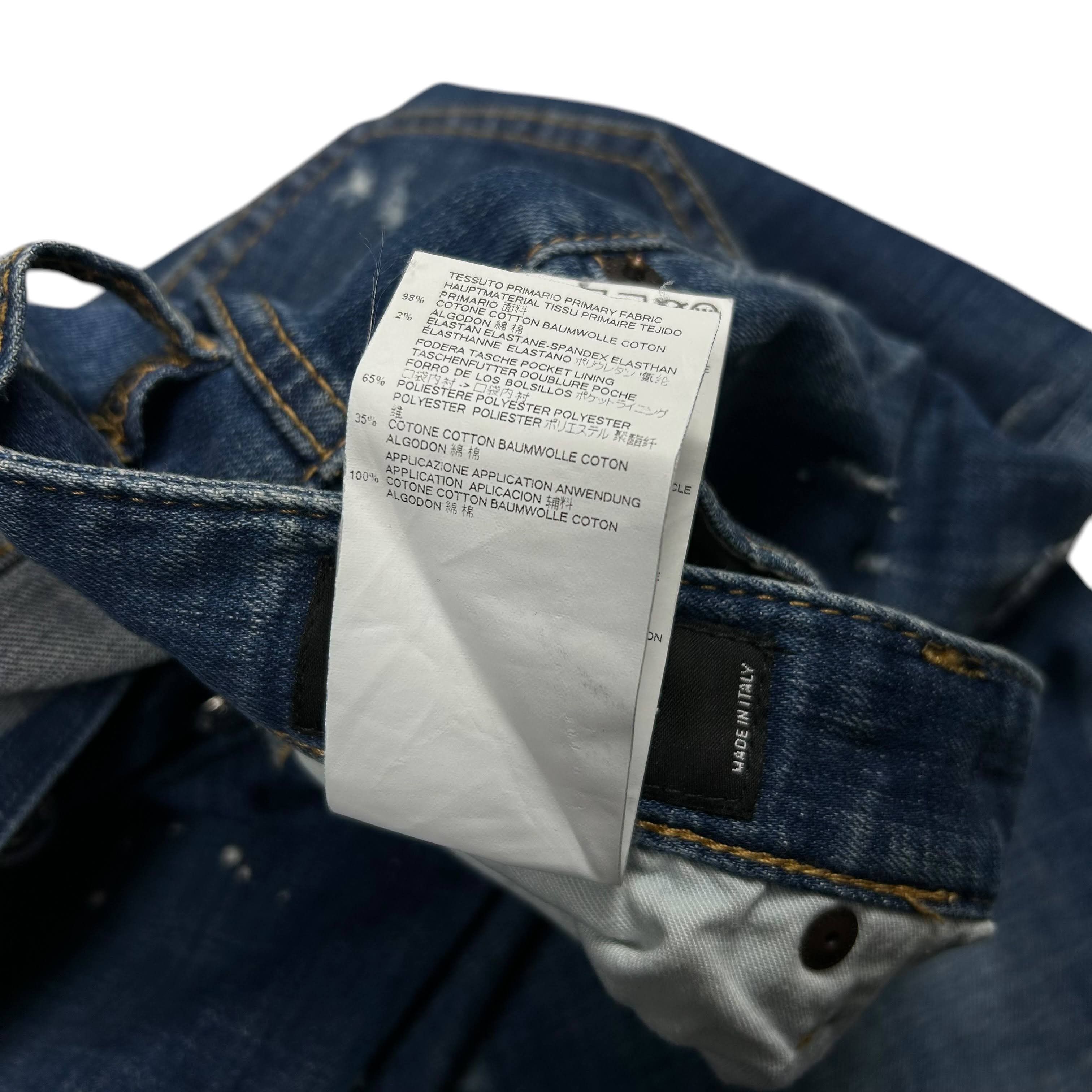 Dsquared2 Dsquared2 Cool Guy Jean Patches Slim Skinny Blue Denim 50 Size US 34 / EU 50 - 7 Thumbnail