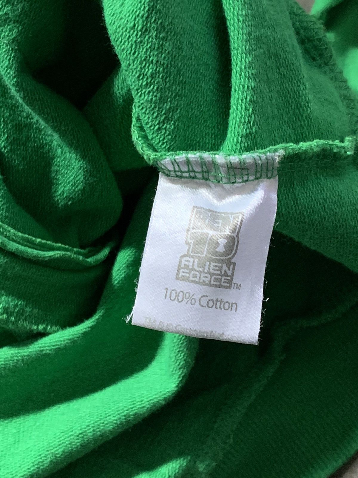 Cartoon Network Vintage Y2k Ben10 Alien Force Zipper Sweater Size XXS / US 00 / IT 34 - 8 Thumbnail