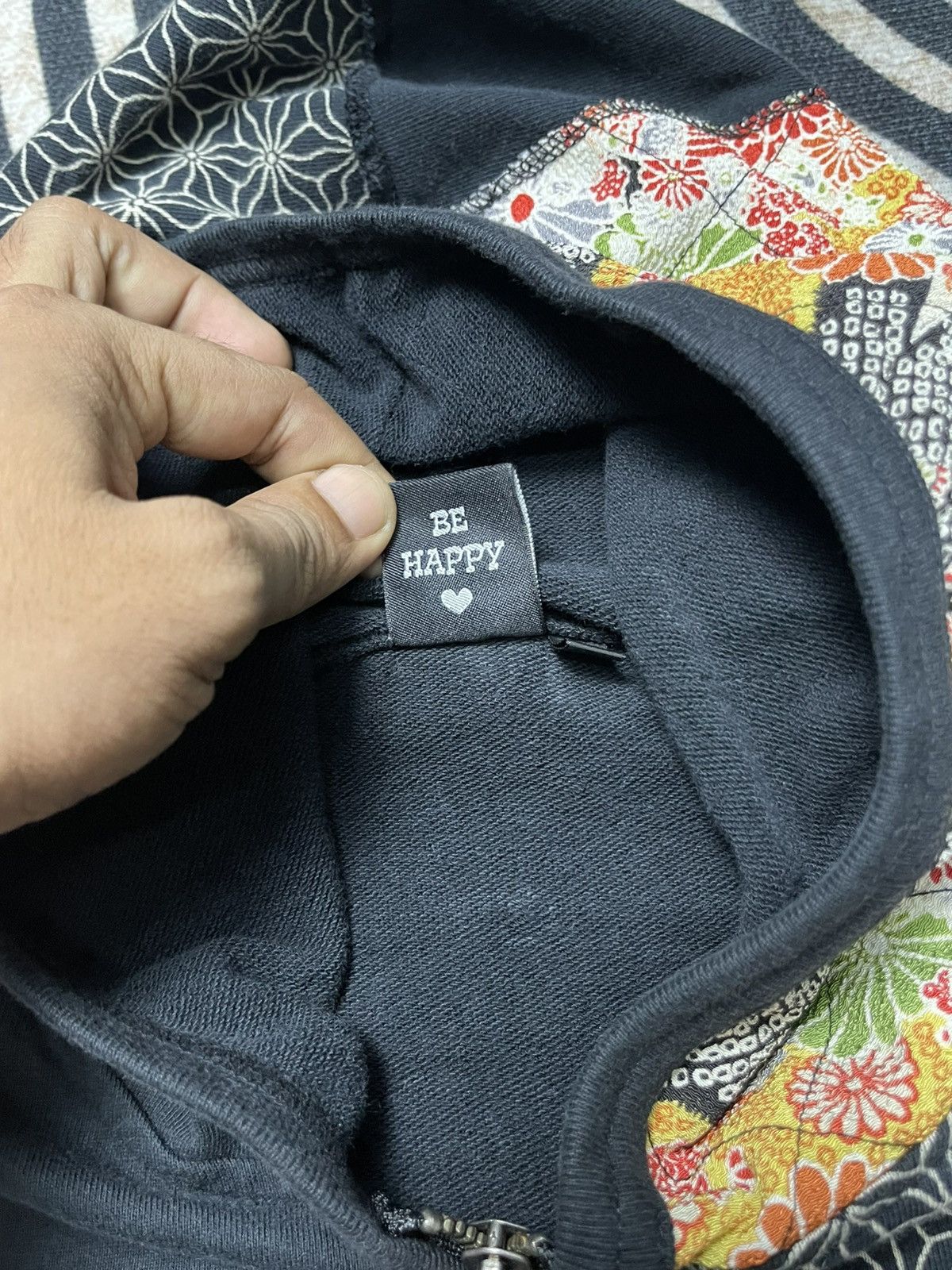 Kapital 00s KAPITAL INSPIRED BRAND NAMITATSU PATCHWORK ZIPPER HOODIE Size US M / EU 48-50 / 2 - 11 Thumbnail