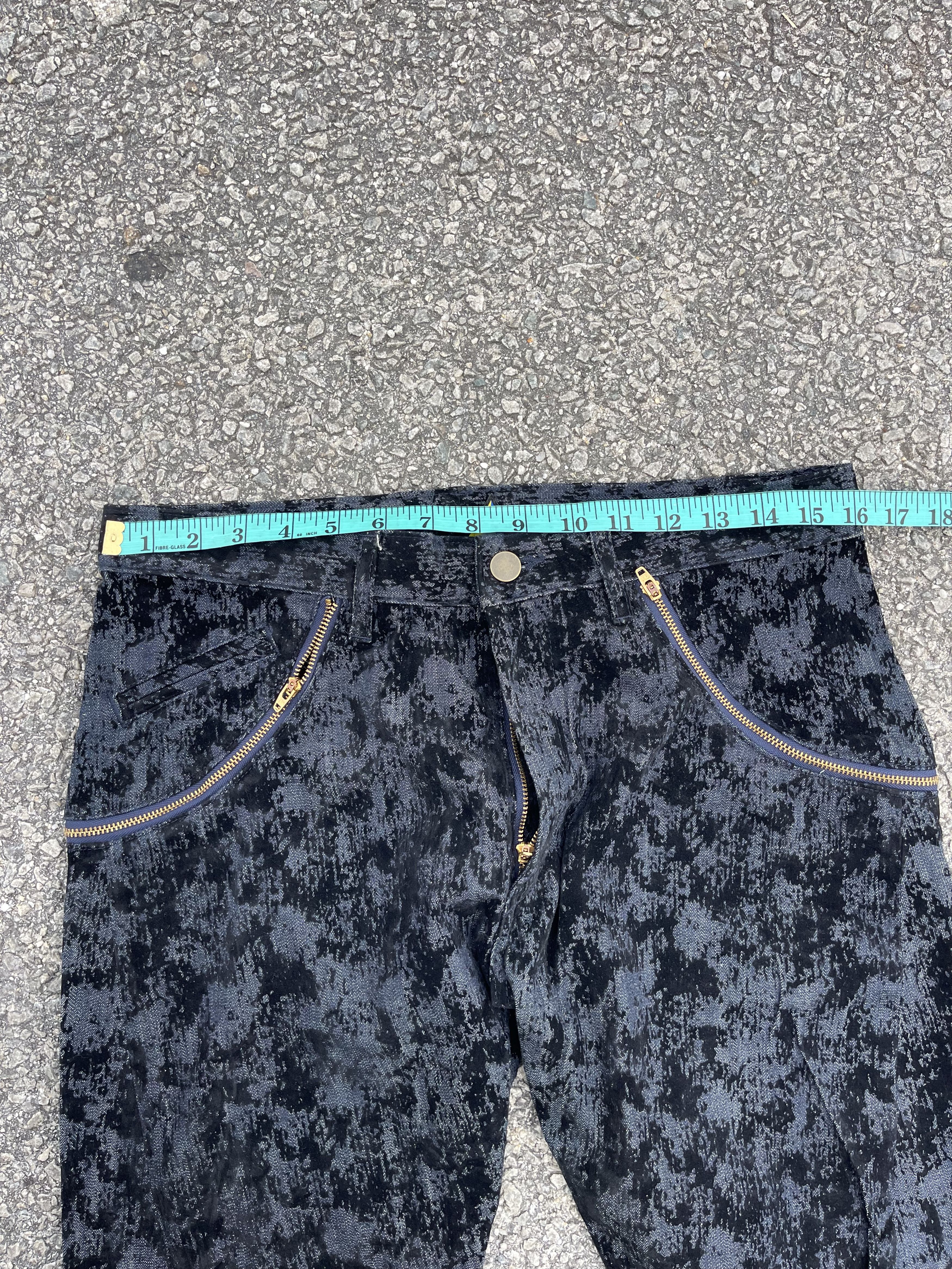 If Six Was Nine × Le Grande Bleu (L.G.B.) stof japanese brand long zipper Satin Project Rare Size US 32 / EU 48 - 8 Thumbnail