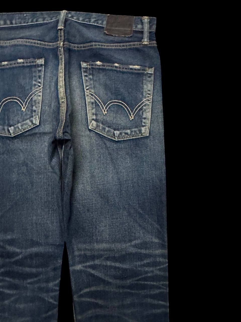 Edwin INSANE Edwin 90s Style Rusty Whisker Mudwash Distressed Jean Size US 31 - 16 Thumbnail
