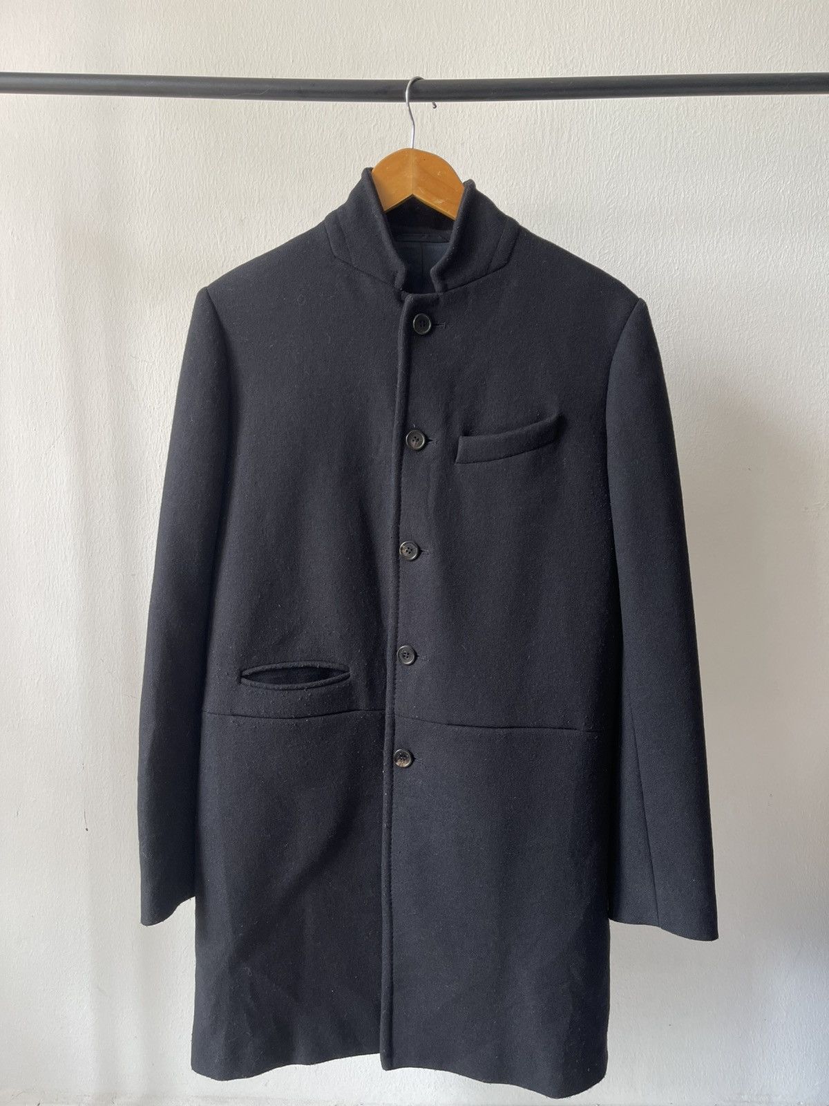 Neil Barrett Neil Barret Long Coat Mandarin Collar Size US M / EU 48-50 / 2 - 3 Thumbnail