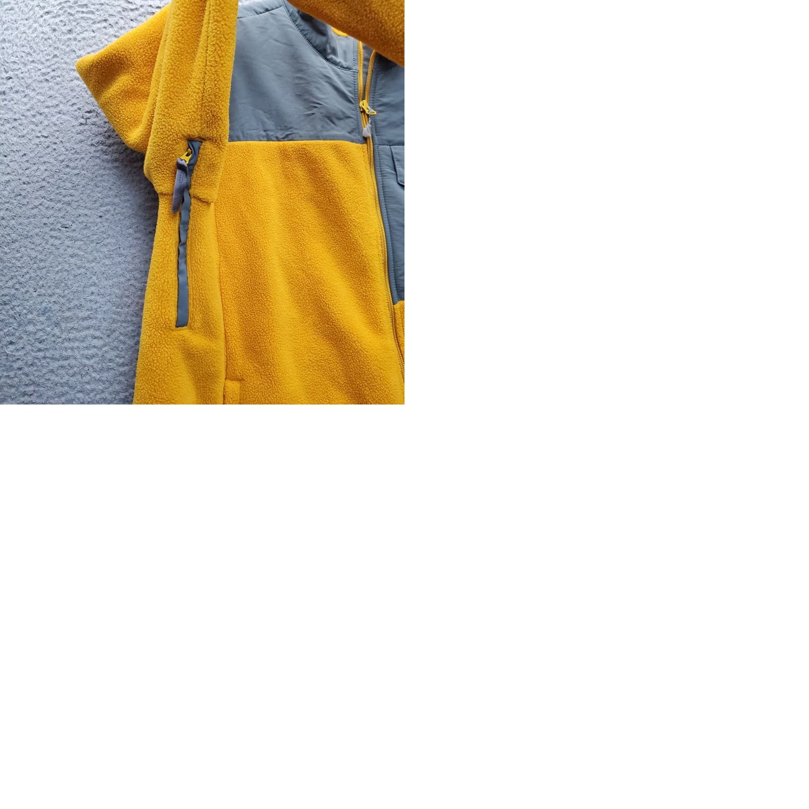 Lands' End Lands' End Full-Zip Fleece Jacket Mens 42-44 Multicolor Chest Pocket Activewear Jacket Mens 42-44 Multicolor Chest Pocket Size US XS / EU 42 / 0 - 9 Thumbnail