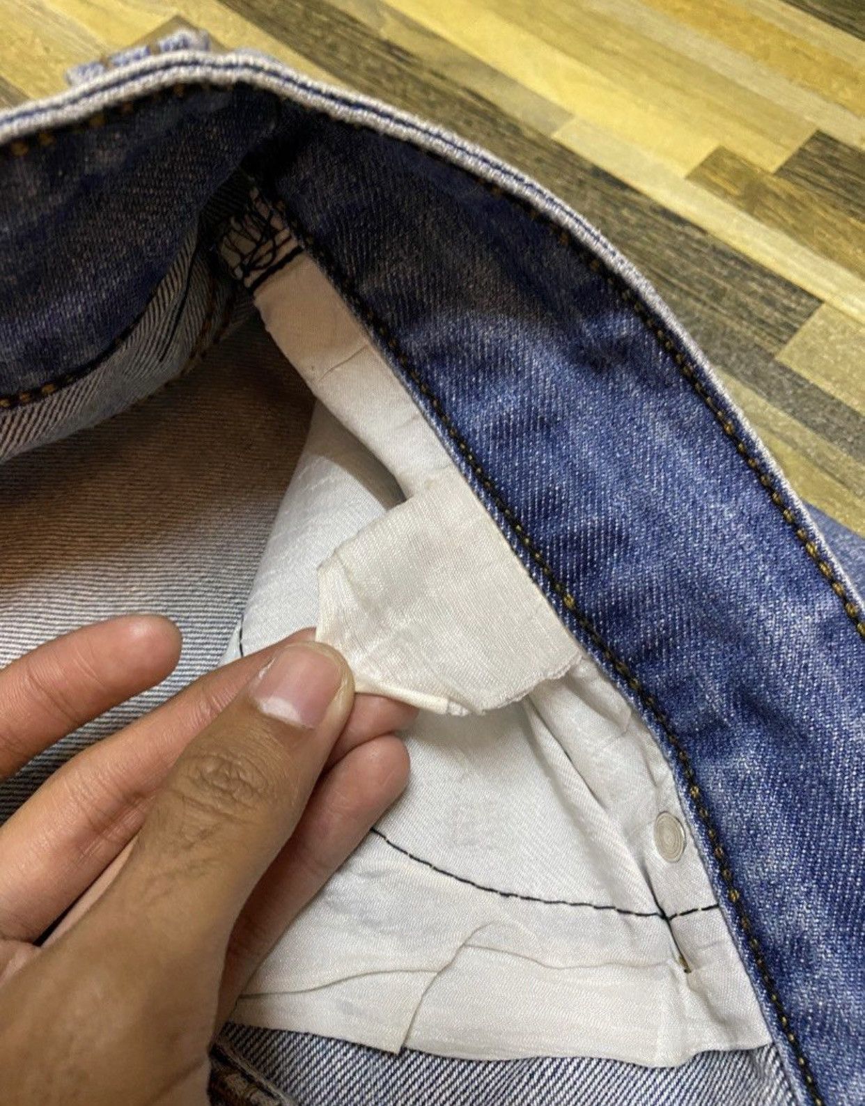 Fragment Design Levis Fenon by Fragment design Iconic Logo Studded short Size US 33 - 5 Thumbnail
