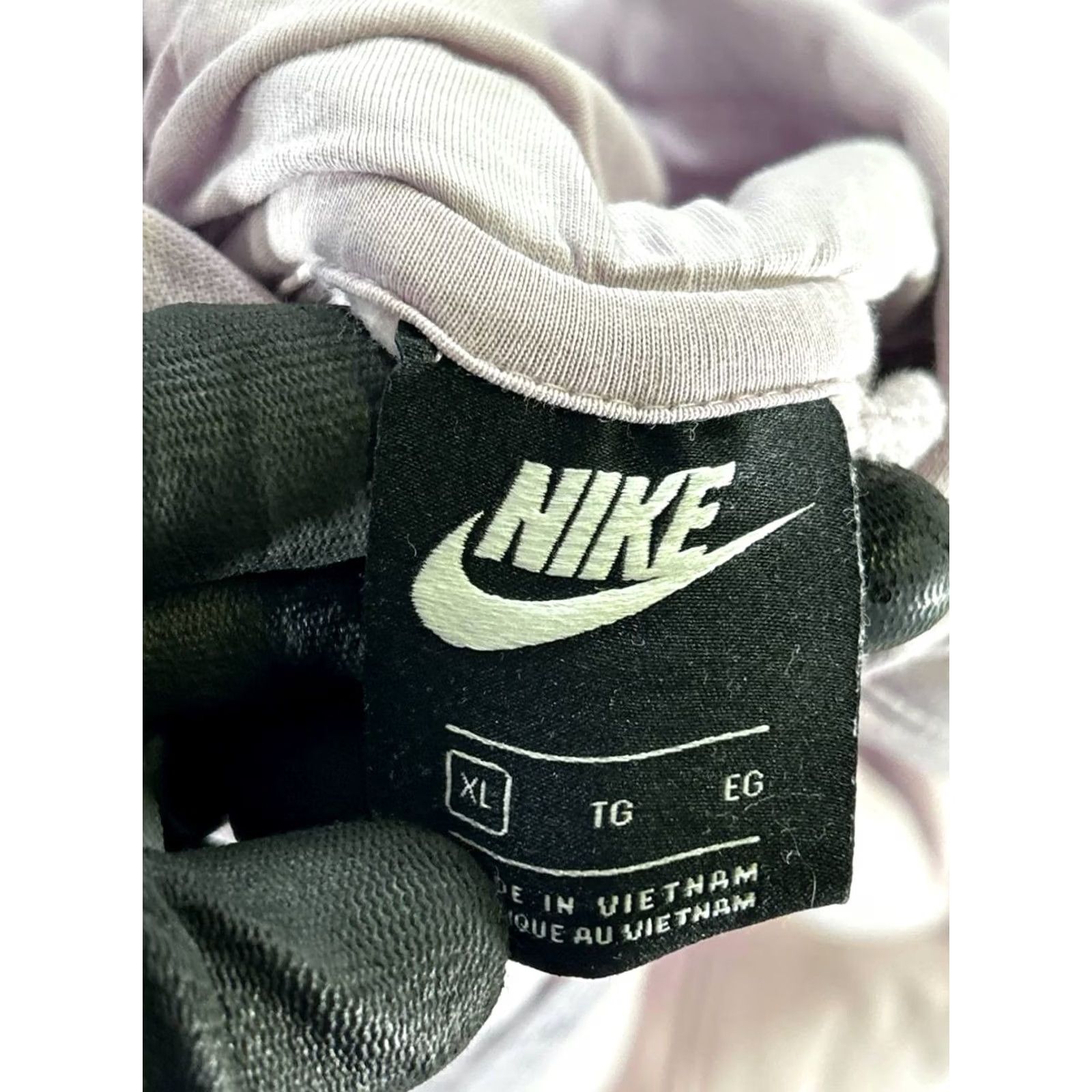 Nike Nike Hoodie Womens Purple Cotton Pullover Fleece Hooded Sweatshirt Pullover Activewear Winter Fall Spring M Small Regular Mens Womens Girls Boys Size M / US 6-8 / IT 42-44 - 3 Thumbnail