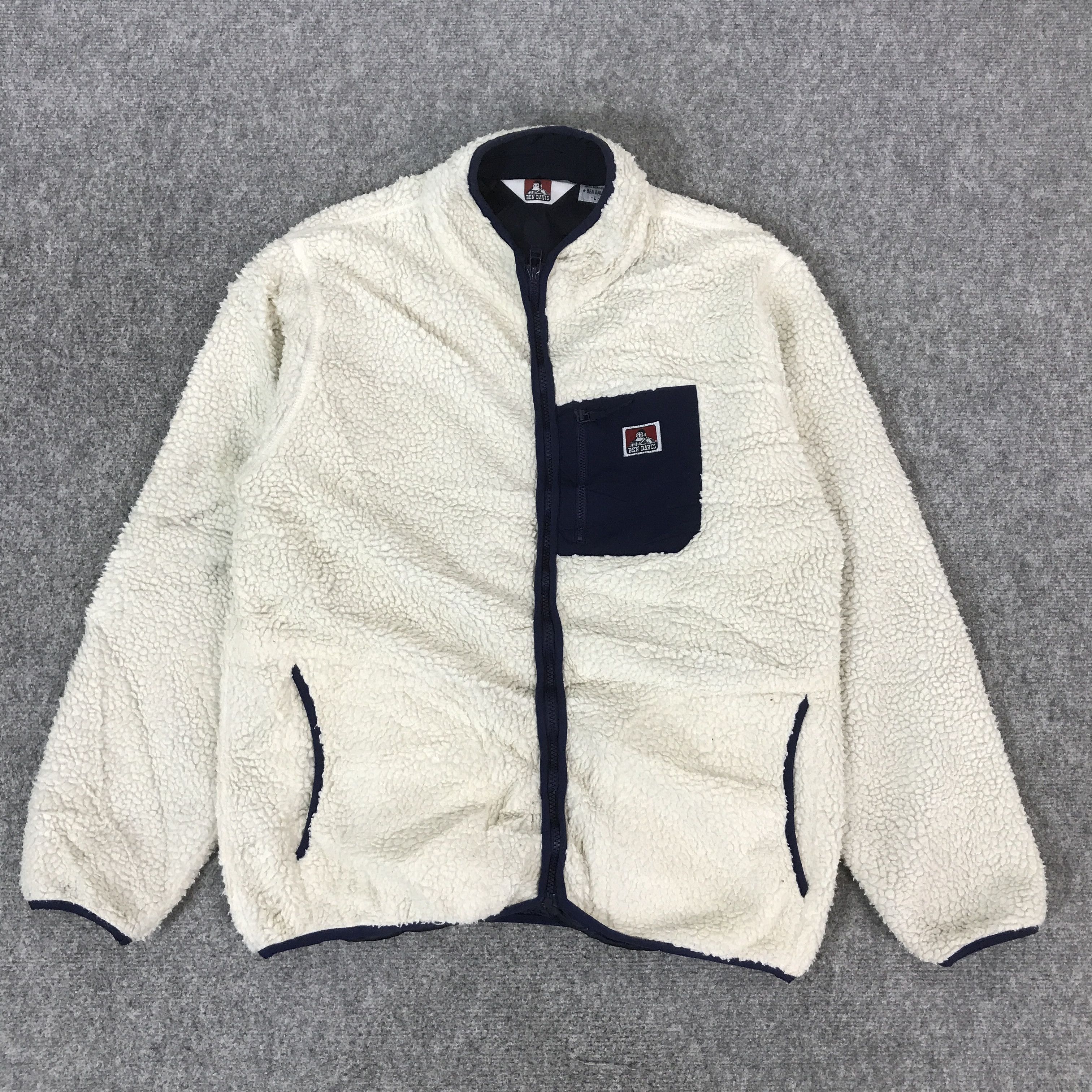 Ben Davis BEN DAVIS SHERPA JACKET K65B18 Size US L / EU 52-54 / 3 - 1 Thumbnail