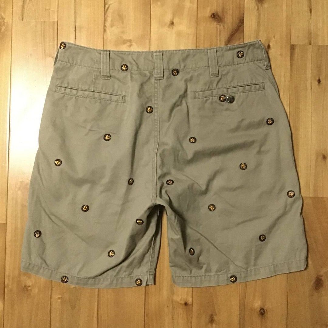 Bape BAPE Milo Face Embroidered Shorts a bathing ape NIGO ★size S Size US 30 / EU 46 - 4 Thumbnail