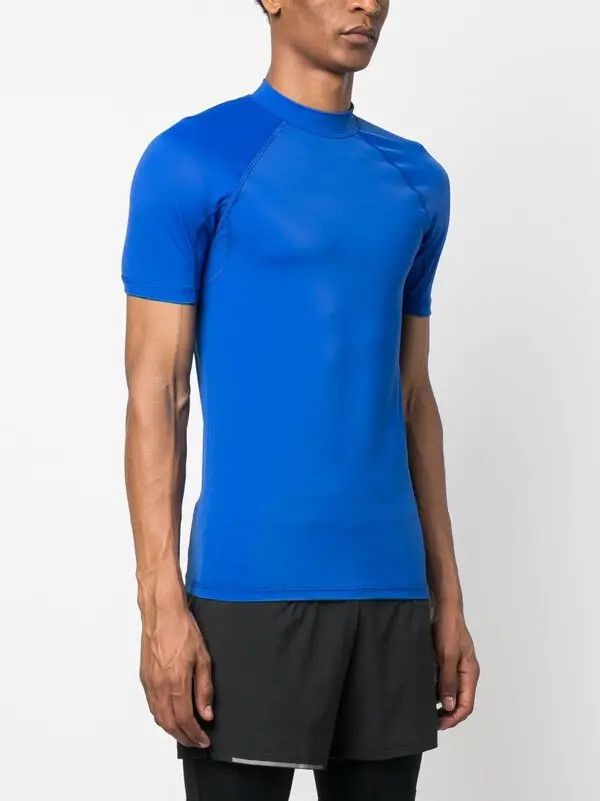 Balmain o1y0426 Crewneck T-Shirt in Bright Blue Size US S / EU 44-46 / 1 - 3 Thumbnail