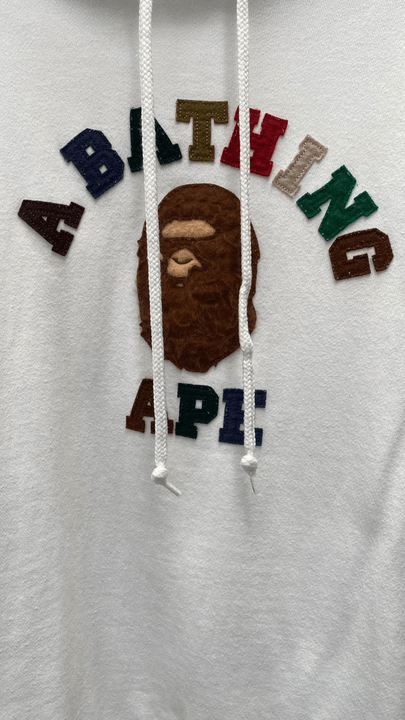Bape A Bathing Ape college applique pullover Size US S / EU 44-46 / 1 - 2 Thumbnail
