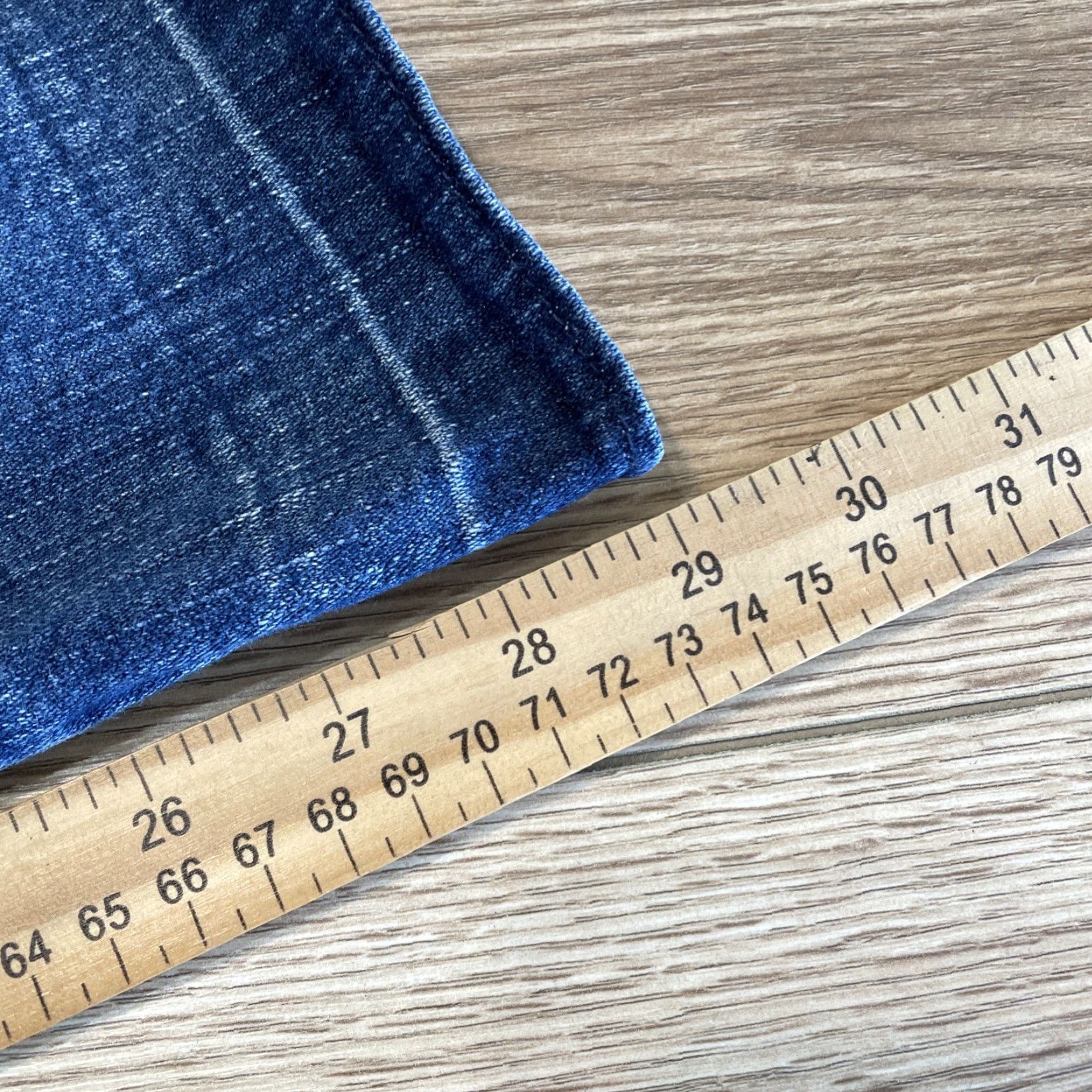 Gap VINTAGE Gap Women's Jeans 12 Bootcut Ankle Blue Stretch Denim Mid Rise Size 34" / US 12 / IT 48 - 7 Thumbnail