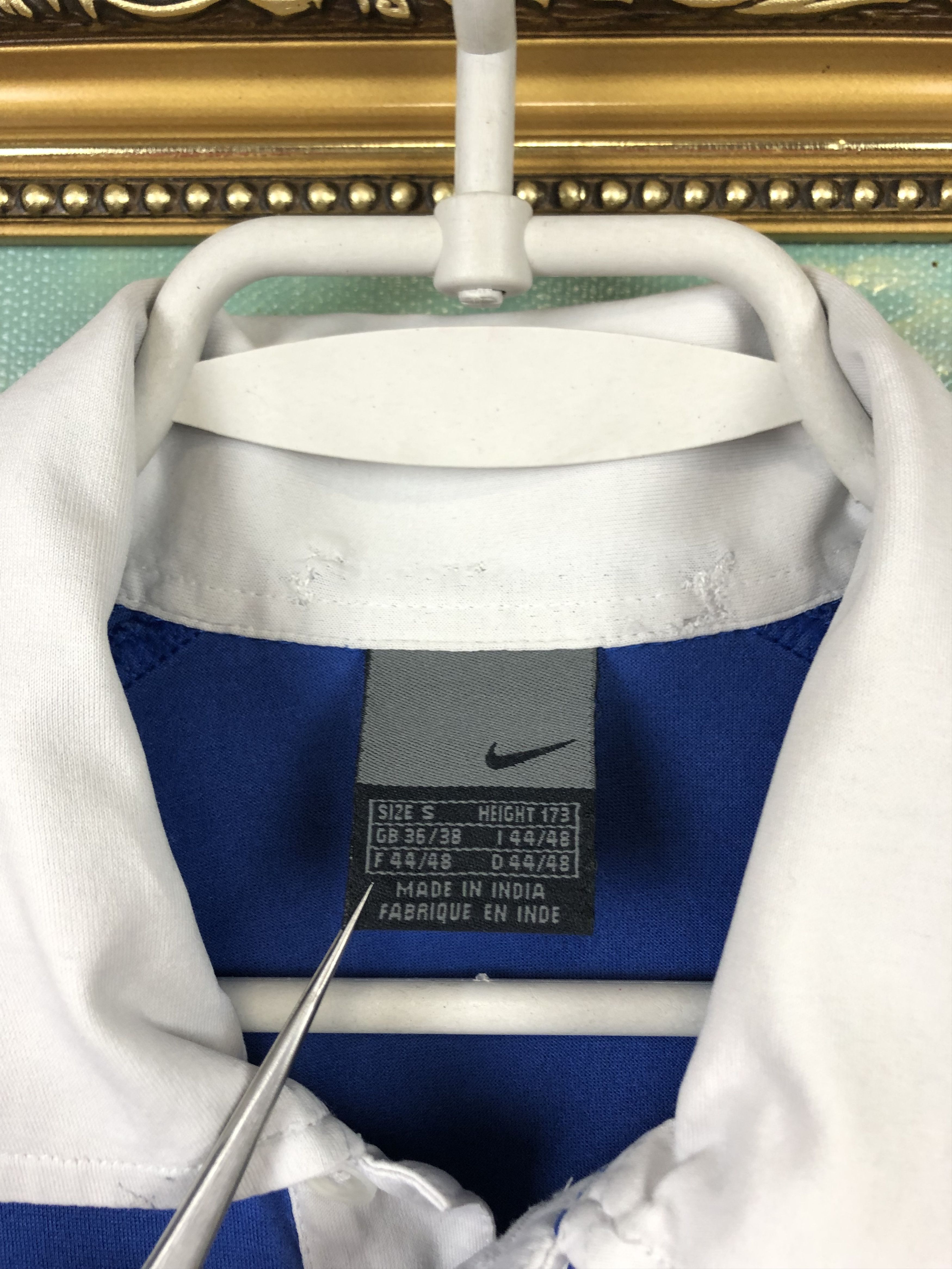 Nike Vintage Internazionale Inter Football Shirt Jersey Rare Size US S / EU 44-46 / 1 - 6 Thumbnail