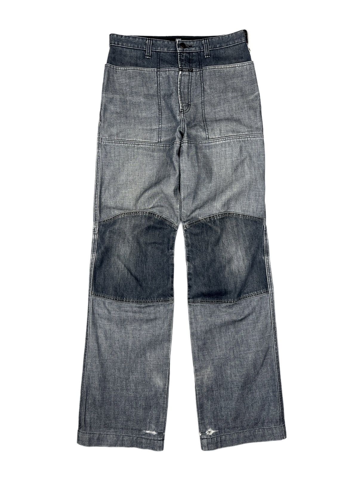 Marithe + Francois Girbaud 1990 Marithe Francois Girbaud Double Knee Baker Denim Pants Size US 30 / EU 46 - 1 Thumbnail