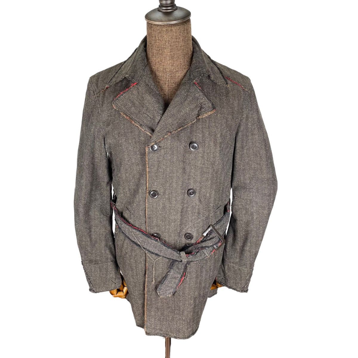 Japanese Brand × Michel Klein ☀️MK HOMME DECONSTRUCT TRENCH COAT JACKET Size US M / EU 48-50 / 2 - 1 Thumbnail