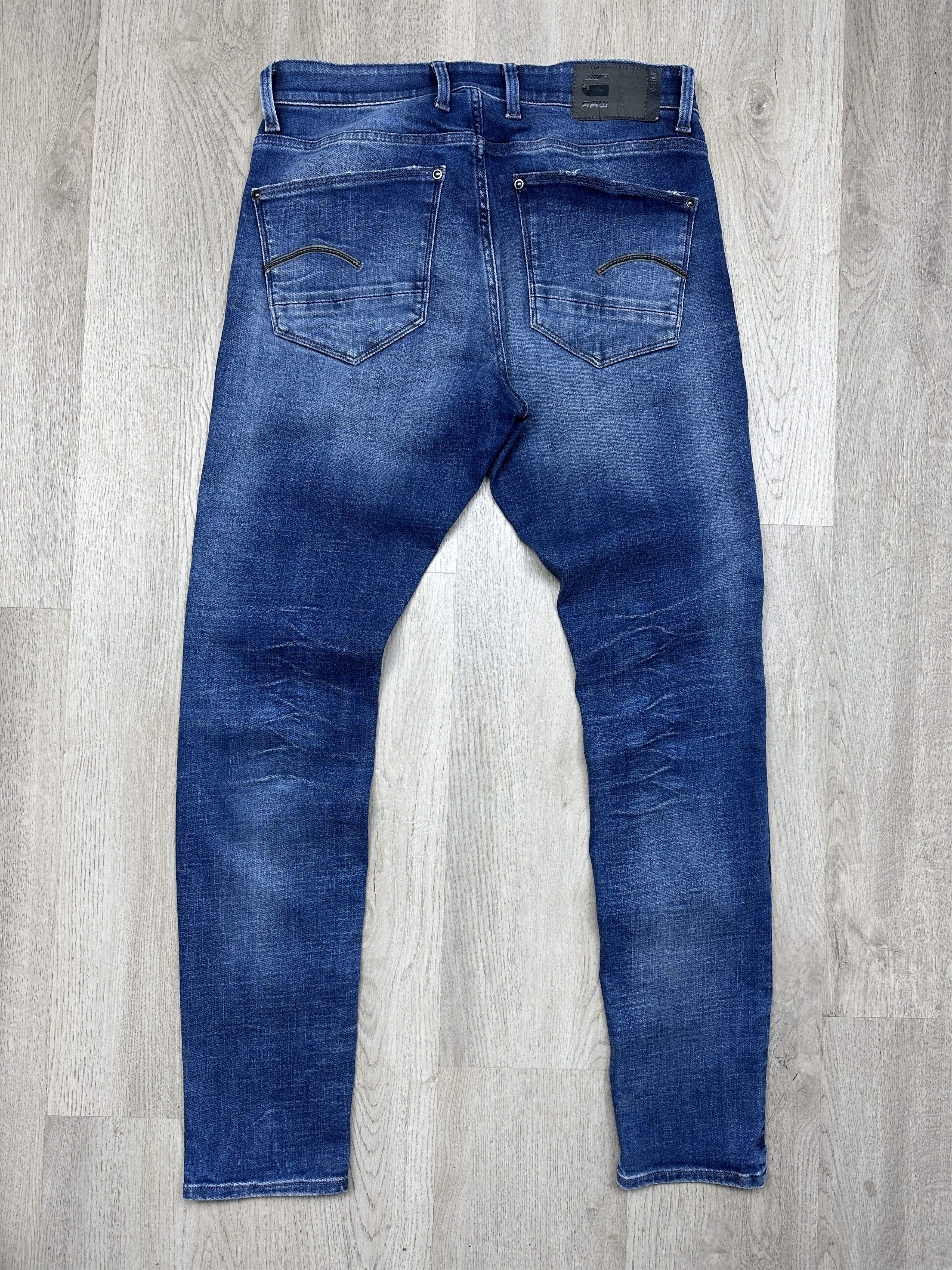 G-Star G Star Raw Mens Revend Skinny Denim Pants Jeans Size US 32 / EU 48 - 7 Thumbnail