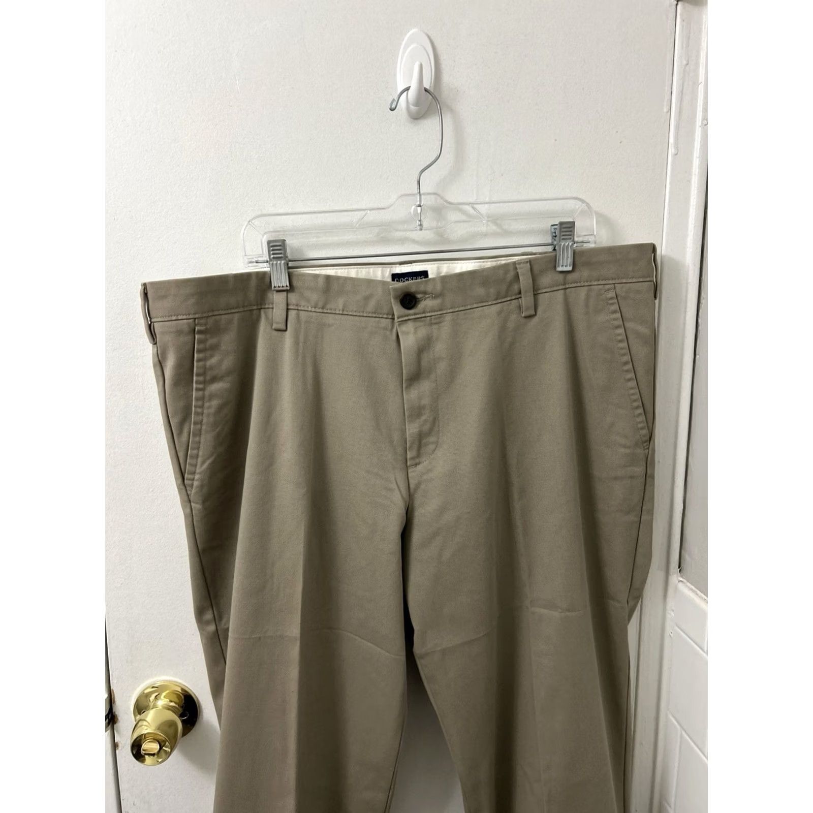 Dockers DOCKERS Easy Khaki Pants Mens 40x30 Tan Straight Fit Stretch Performance NWT Size US 40 / EU 56 - 7 Thumbnail