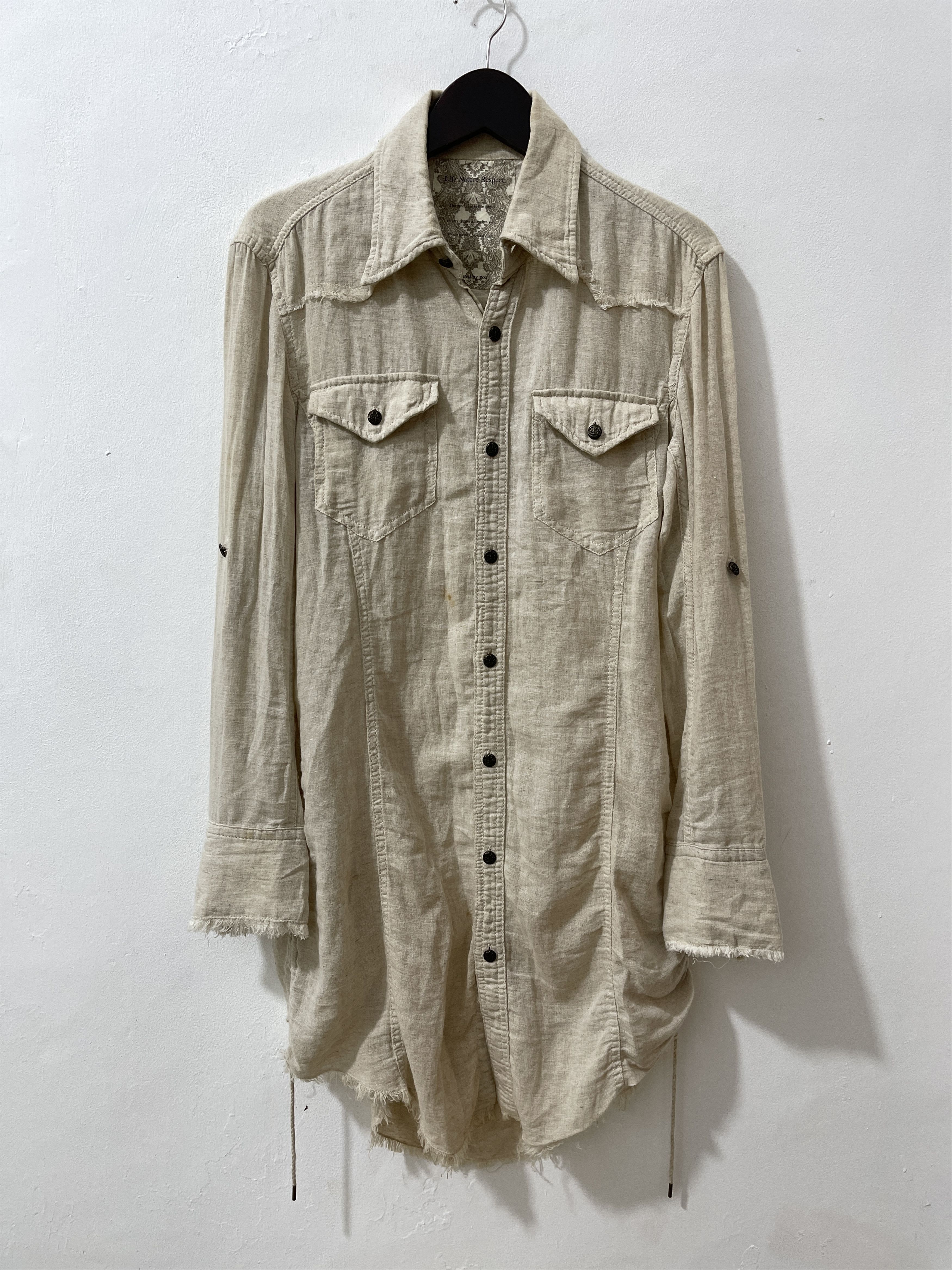 G.O.A Japan Archive Unfinished Button Up Shirts