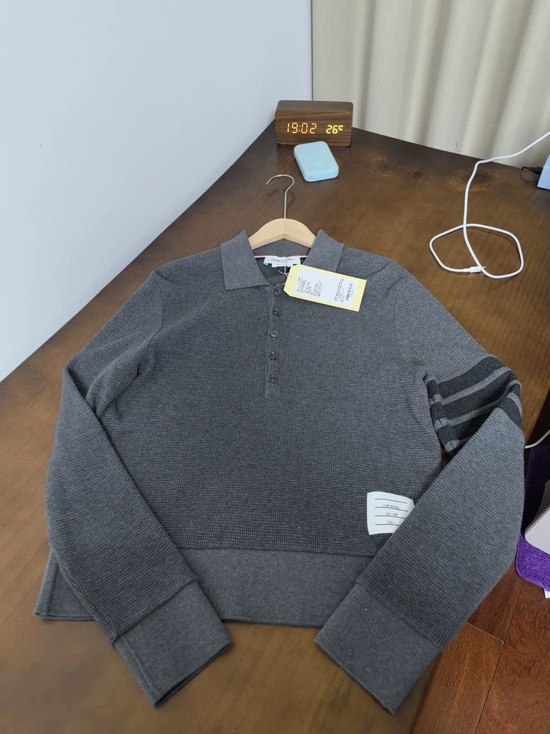 Thom Browne Thom Browne size1 Huffug hoodie Size US S / EU 44-46 / 1 - 1 Thumbnail