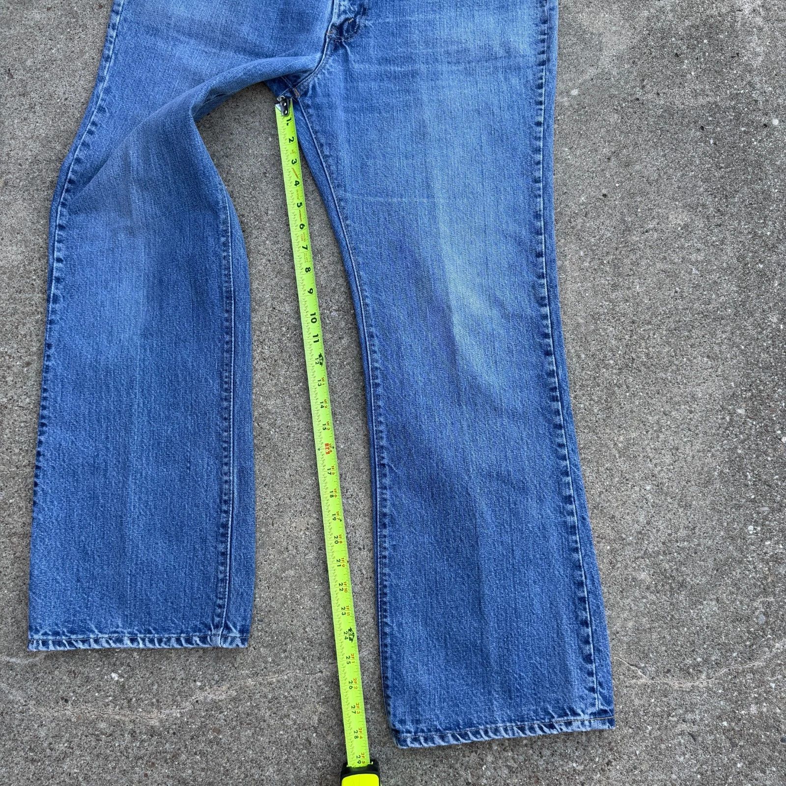 Levi's Vintage 80s Levis 517 Blue Bootcut Denim Made in USA Jeans Size US 34 / EU 50 - 9 Thumbnail
