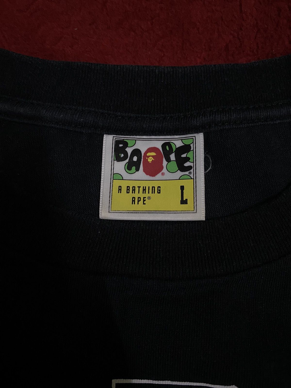 Bape 1st Camo Katakana Big Ape Head Tee Size US L / EU 52-54 / 3 - 3 Thumbnail