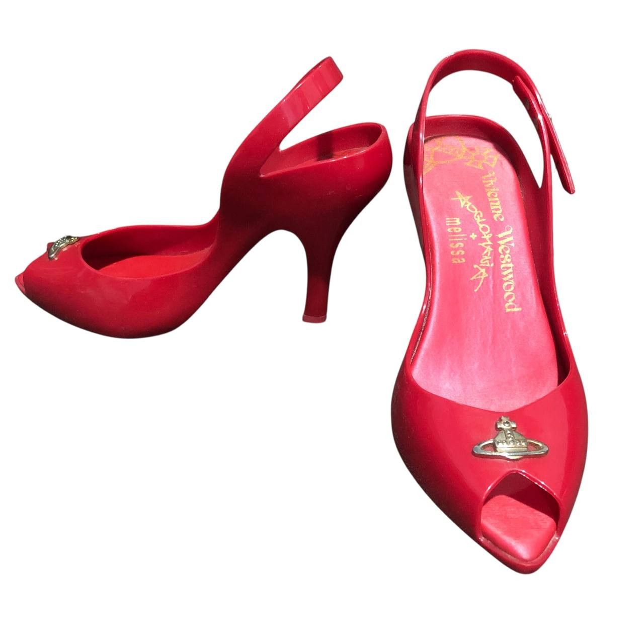 Melissa × Vivienne Westwood Vivienne Westwood Meslissa Heels Size US 7 / IT 37 - 6 Thumbnail