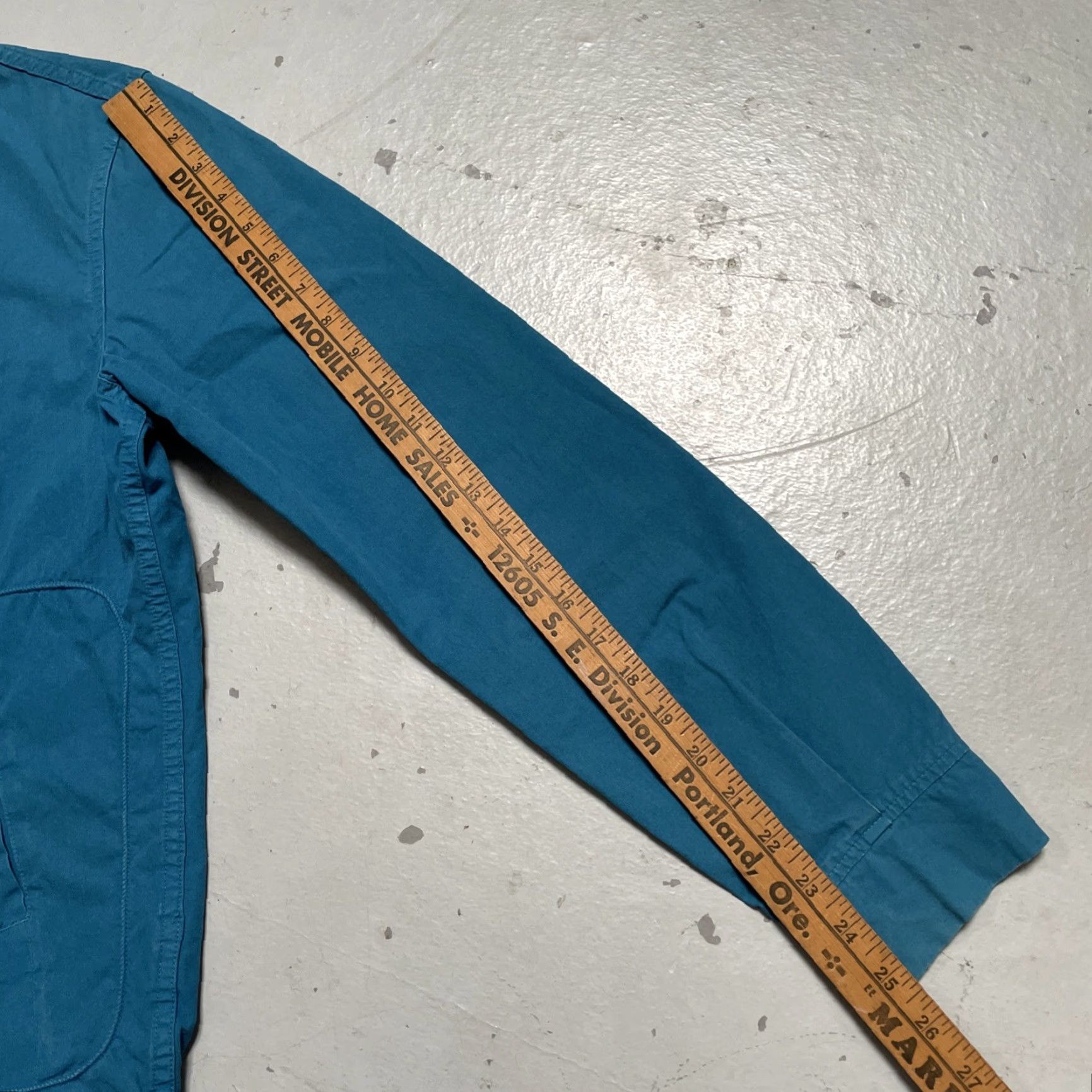 Hysteric Glamour Hysteric Glamour University Girl Cotton College OverDyed Japan Work Jacket M Blue Bomber Jacket Unisex Adults XS? Size US M / EU 48-50 / 2 - 5 Thumbnail