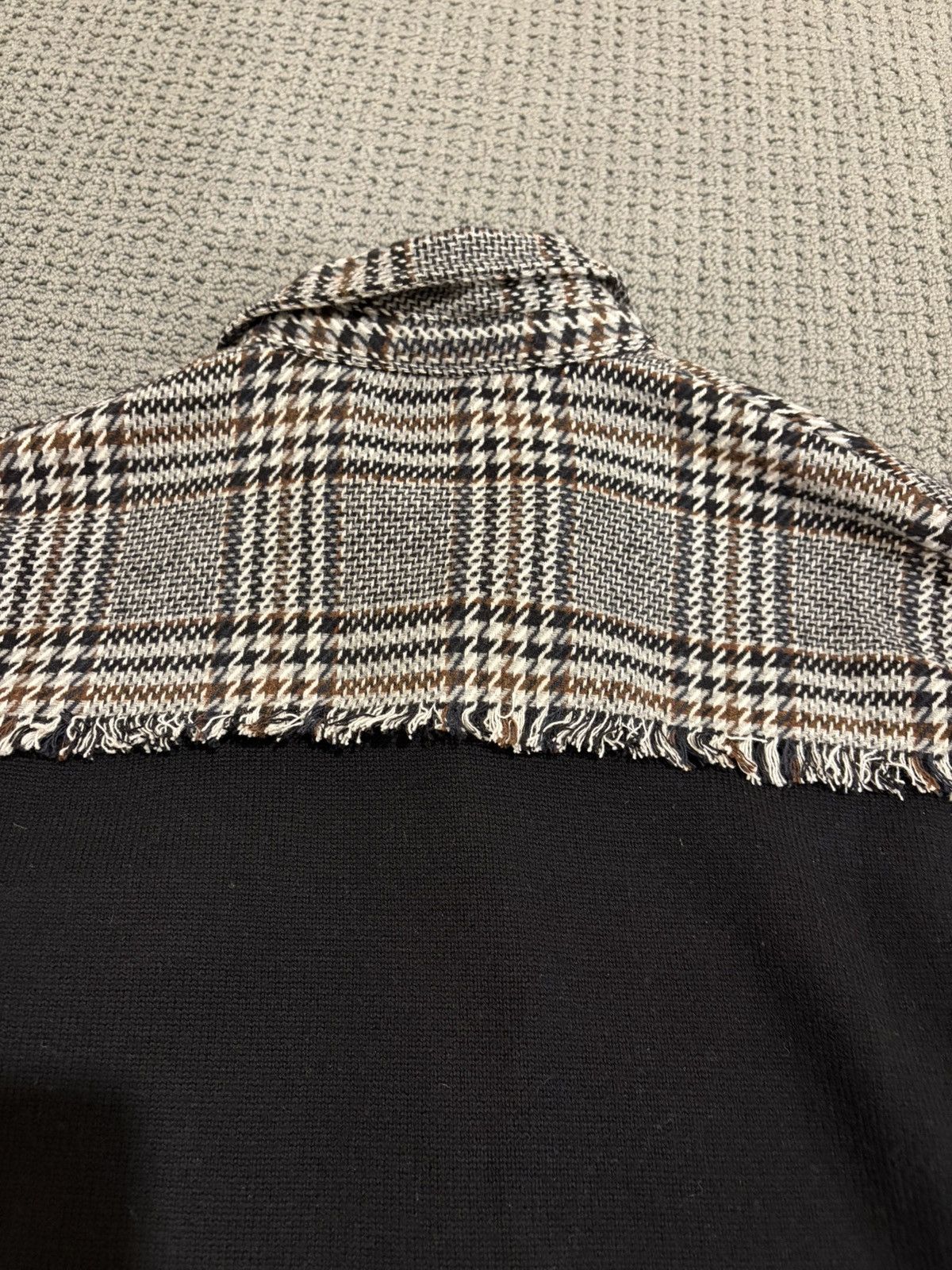 Alpha Studio 100% wool jacket plaid with black. Size 42 italy Size M / US 6-8 / IT 42-44 - 5 Thumbnail