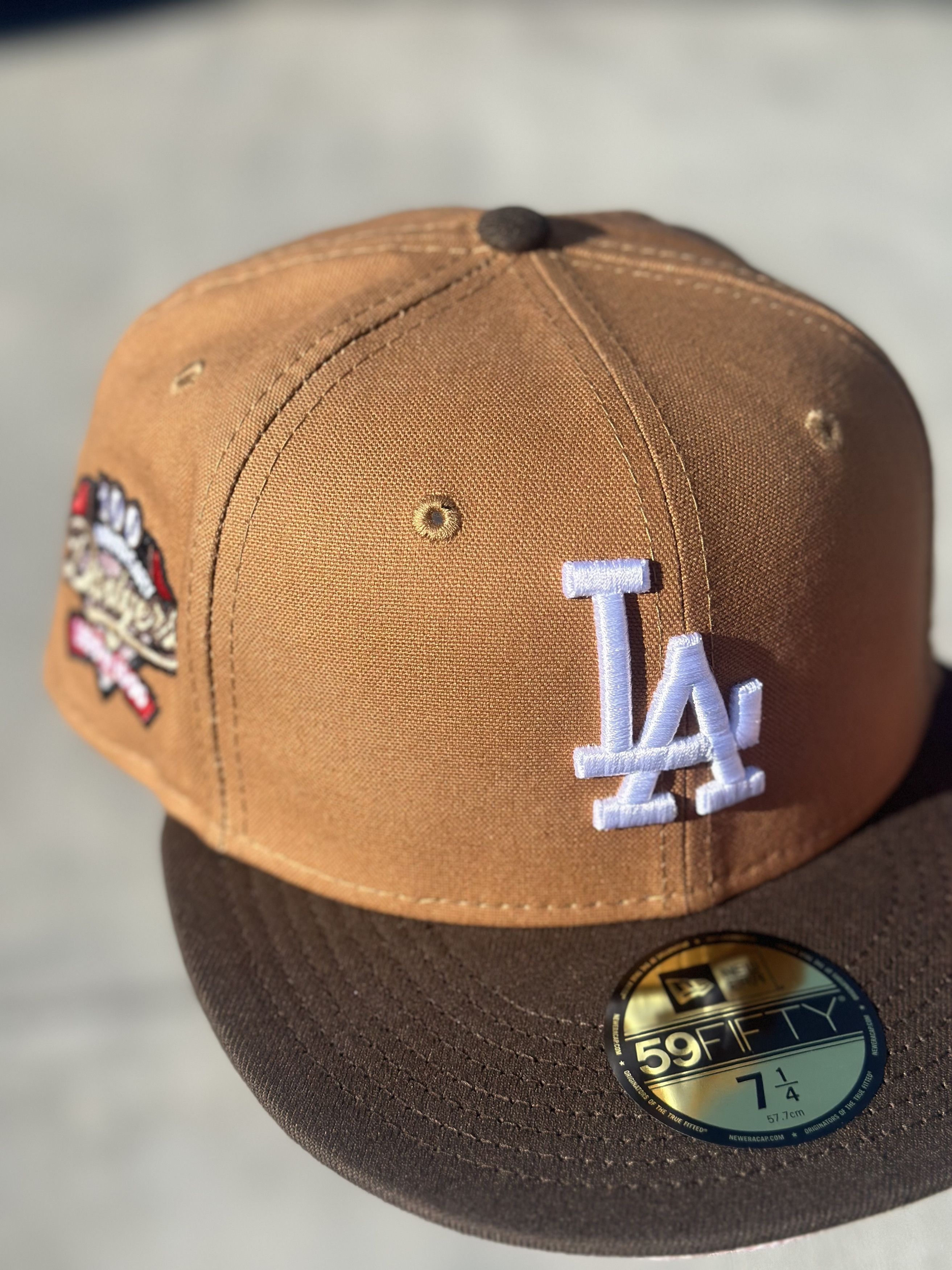 Hat Club 7 1/4 LA Dodgers 100th Anniversary Fitted Size ONE SIZE - 1 Thumbnail