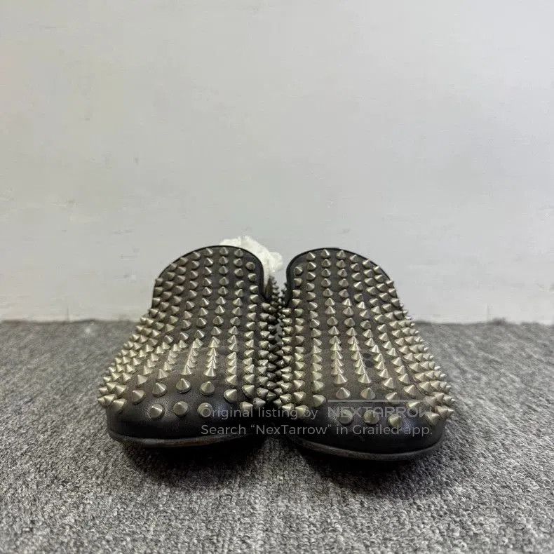 Vintage Christian Louboutin Studded Leather Shoes. Size US 10.5 / EU 43-44 - 2 Thumbnail