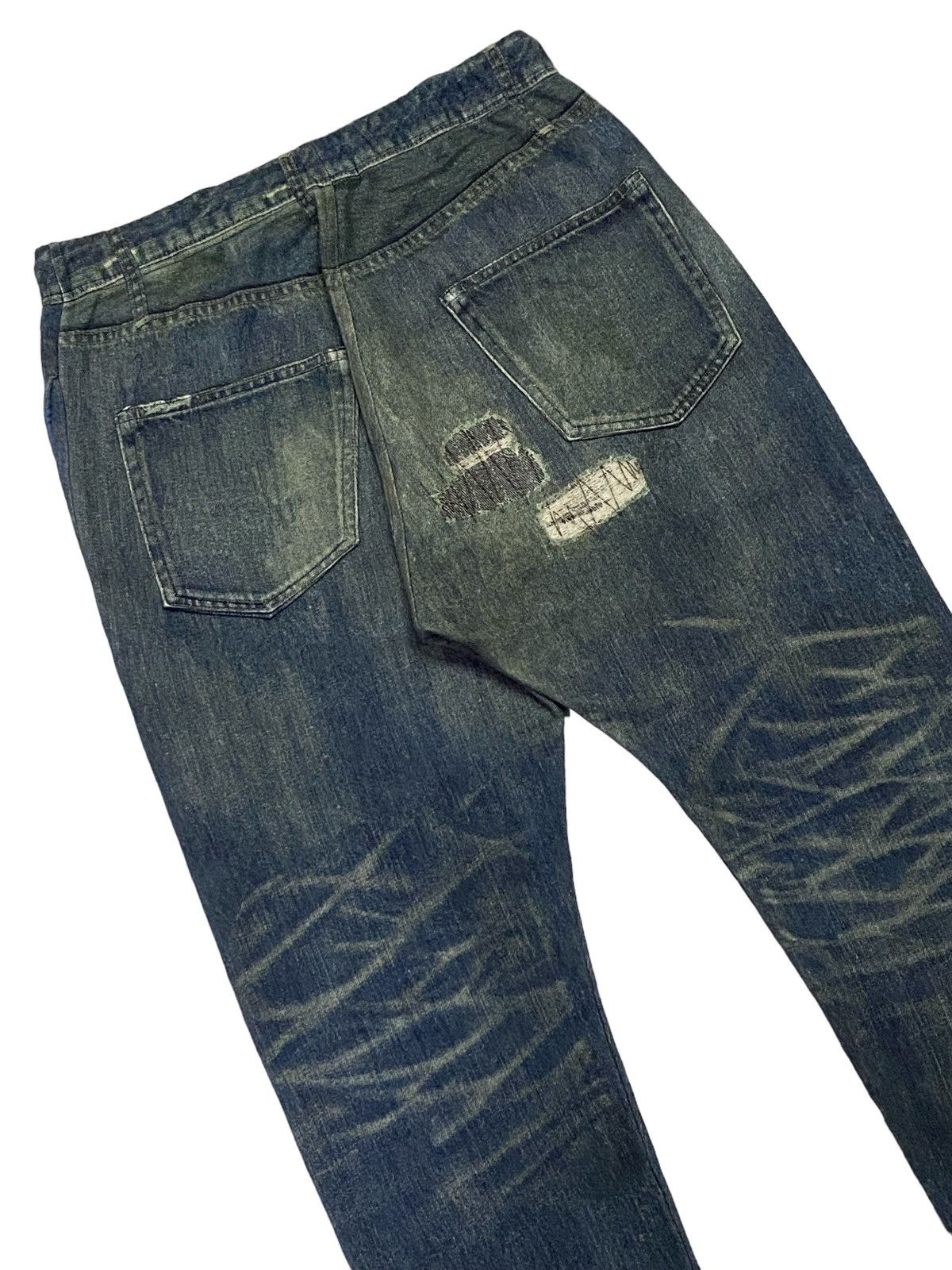 Hysteric Glamour Hysteric Glamour Distress Ripped Style Printed Jogger Pants Size US 30 / EU 46 - 19 Thumbnail